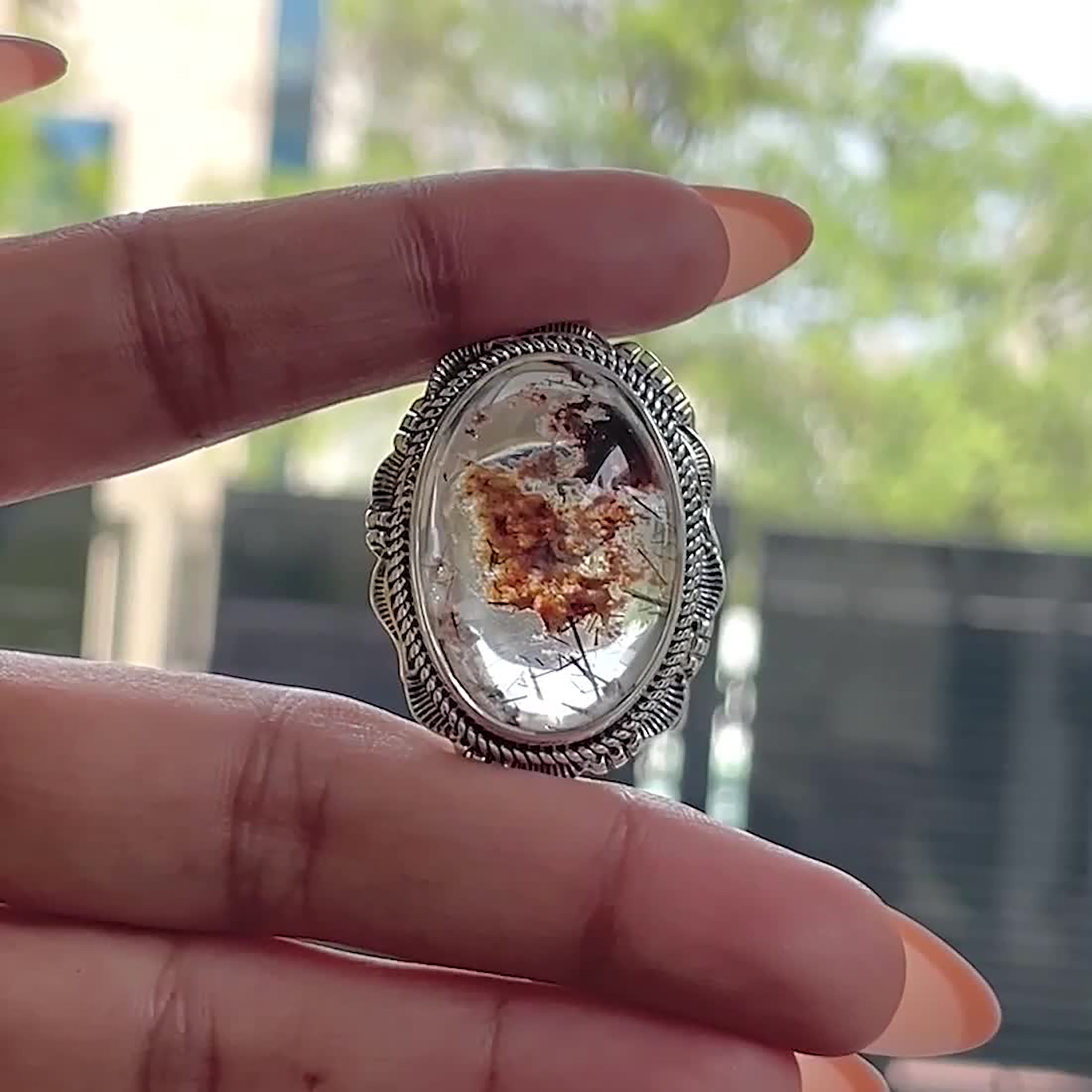 Lodalite Ring Size 7-(LDL-R-28.)