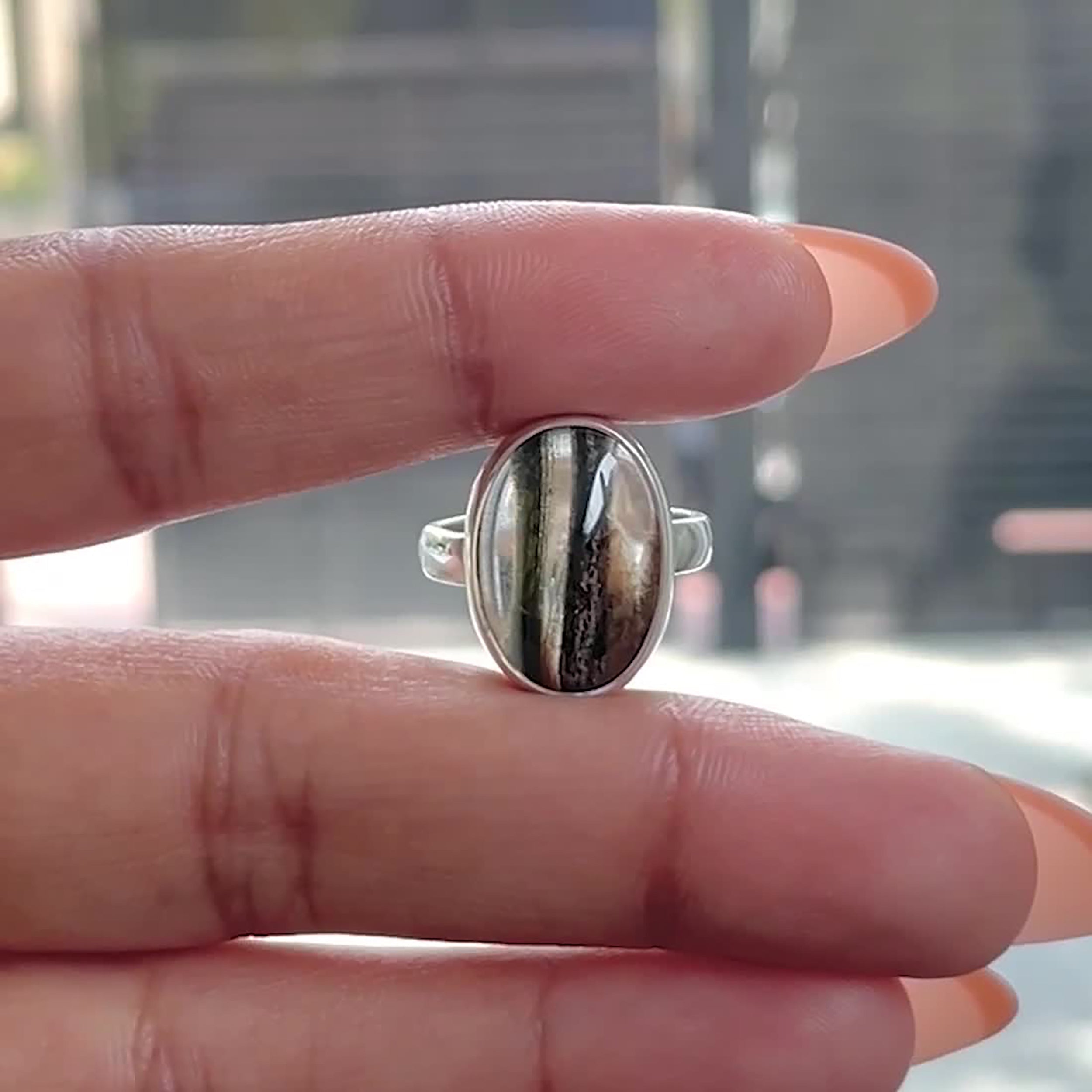 Lodalite Ring Size 6-(LDL-R-3.)