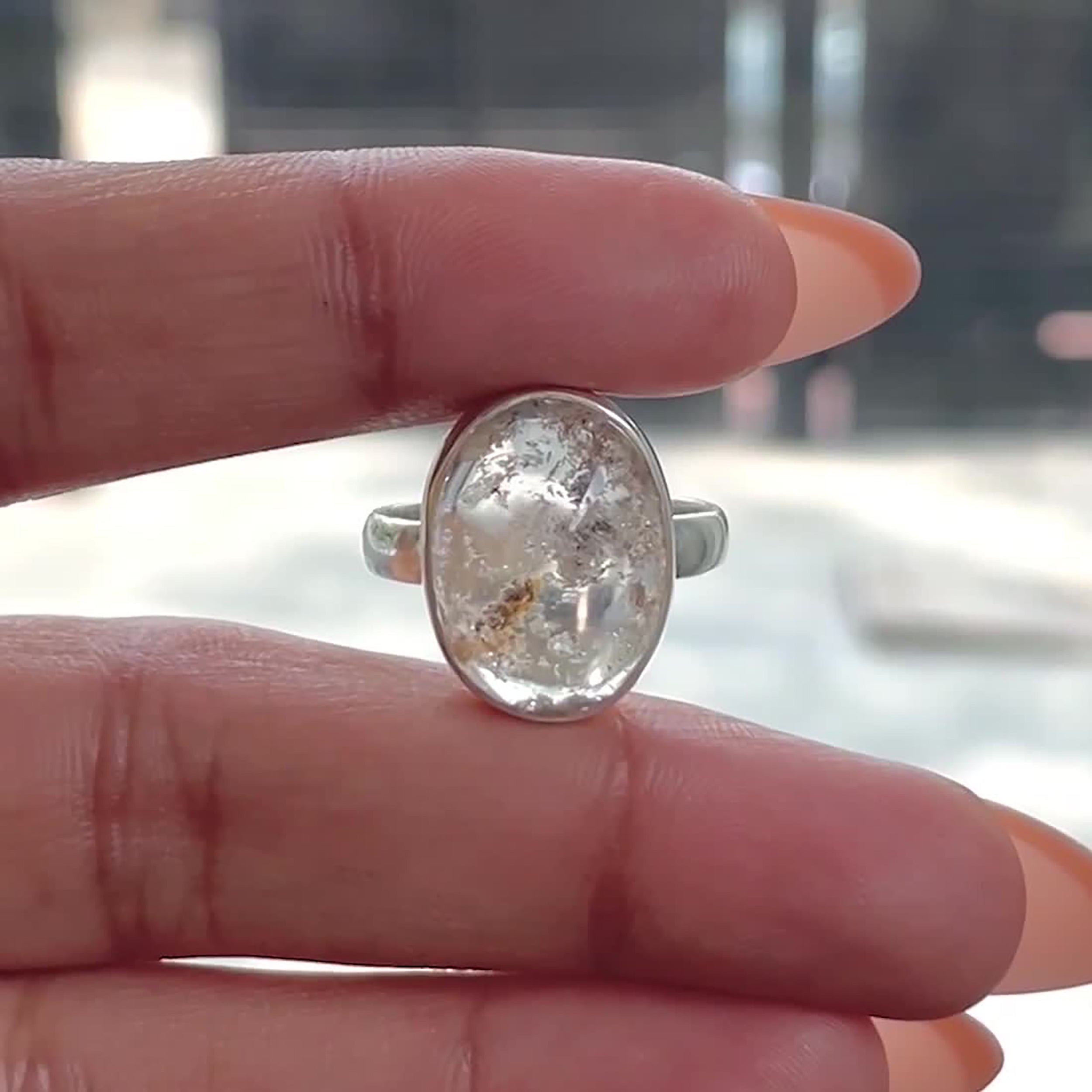 Lodalite Ring Size 9-(LDL-R-4.)