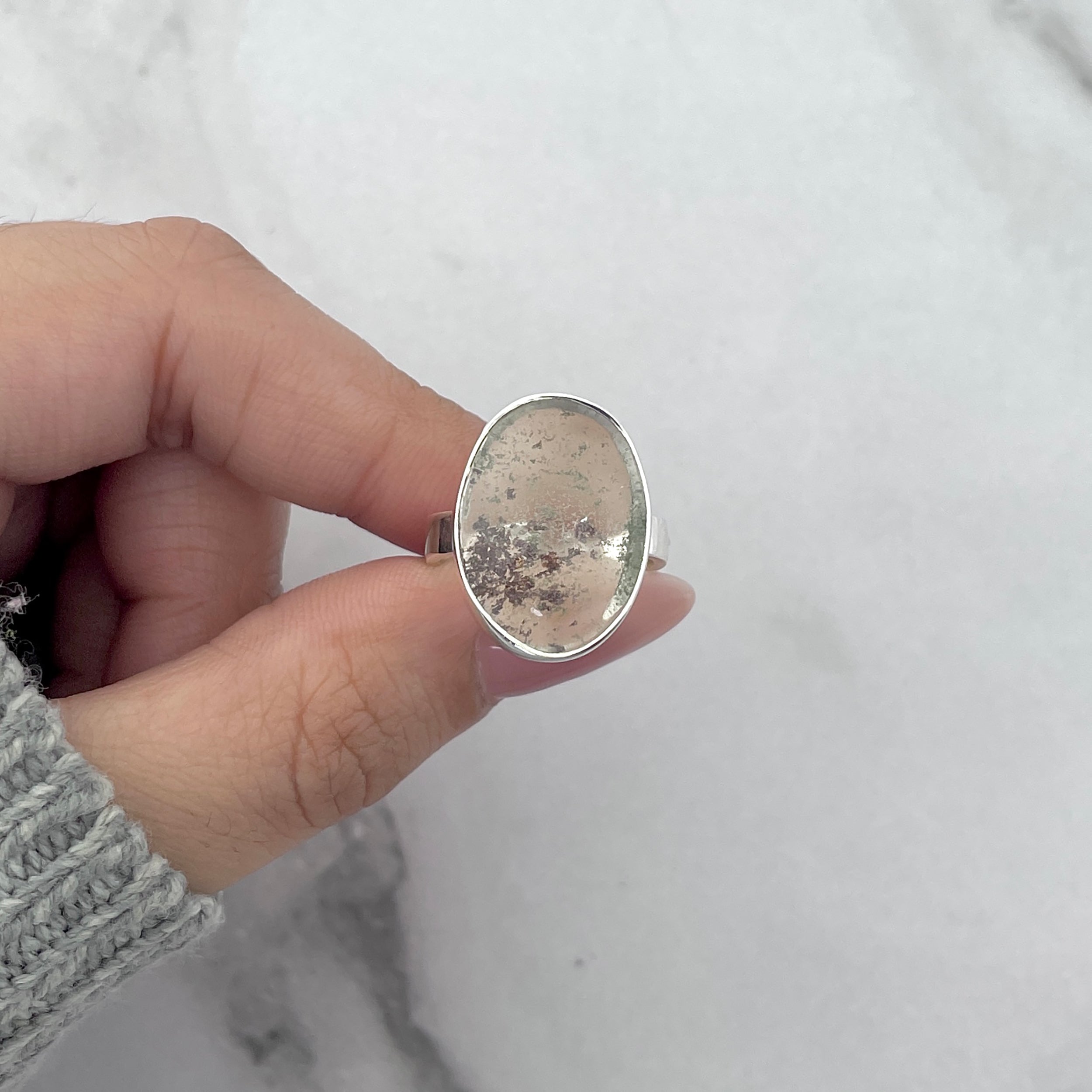 Lodalite Ring Size 7-(LDL-R-6.)