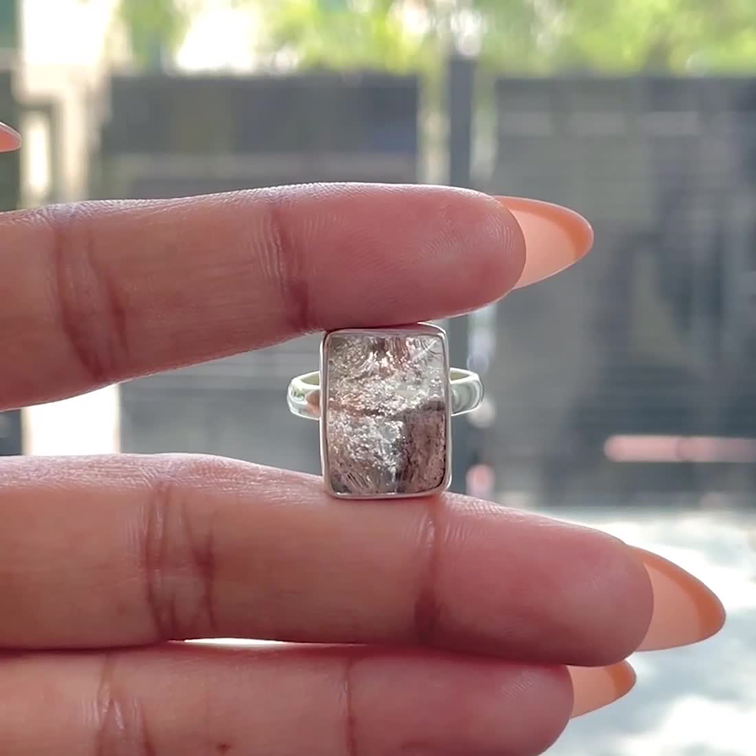 Lodalite Ring Size 8-(LDL-R-8.)