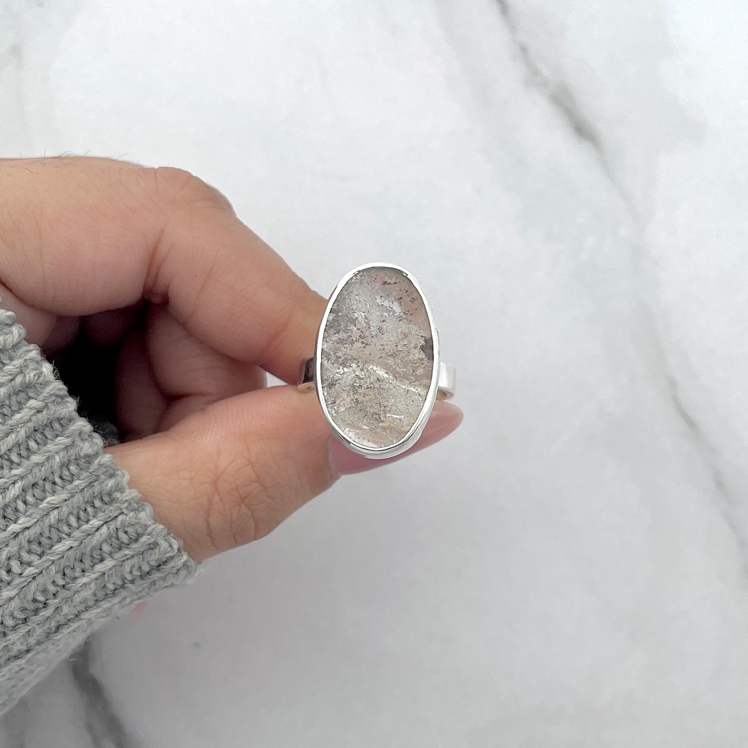 Lodalite Ring Size 8-(LDL-R-9.)