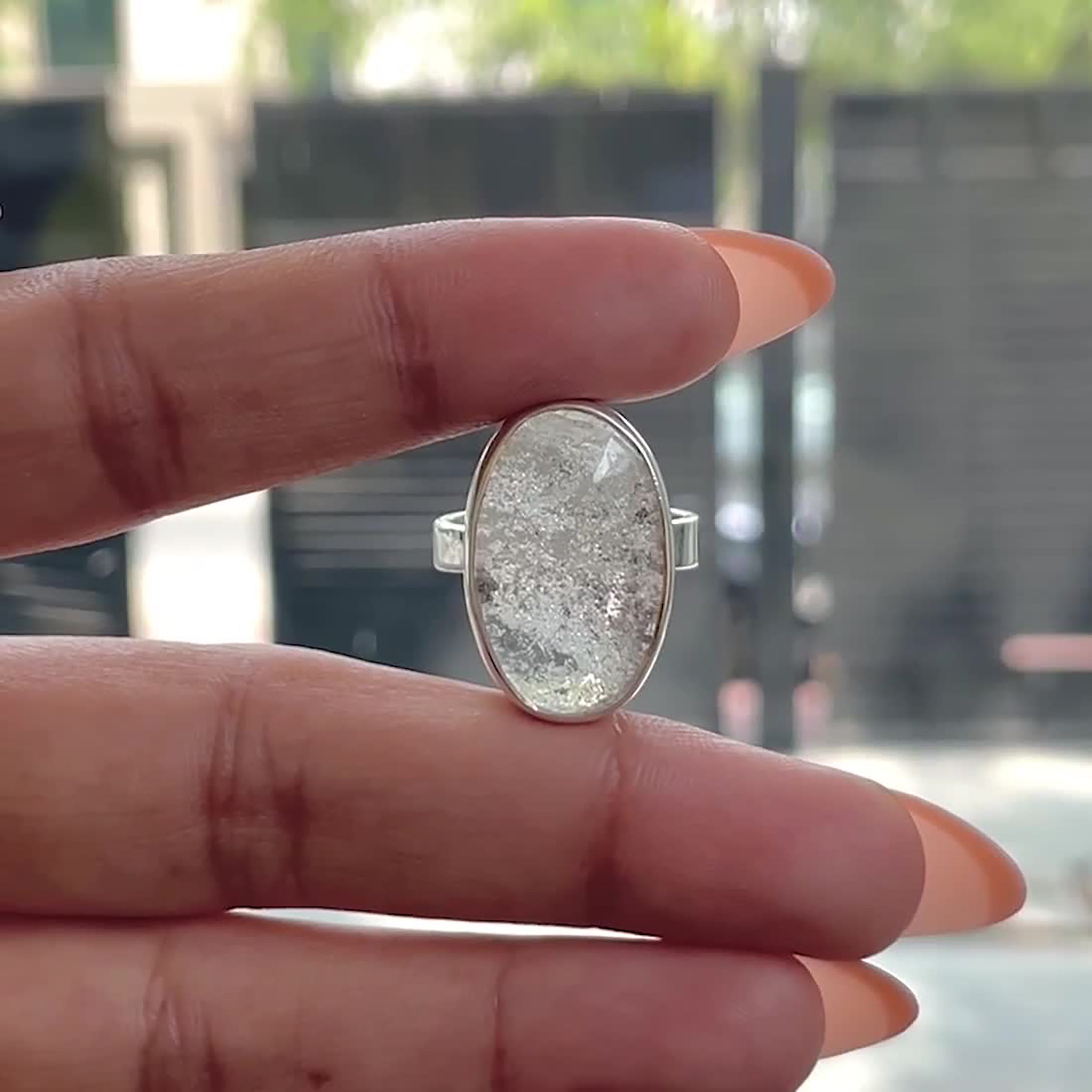 Lodalite Ring Size 8-(LDL-R-9.)