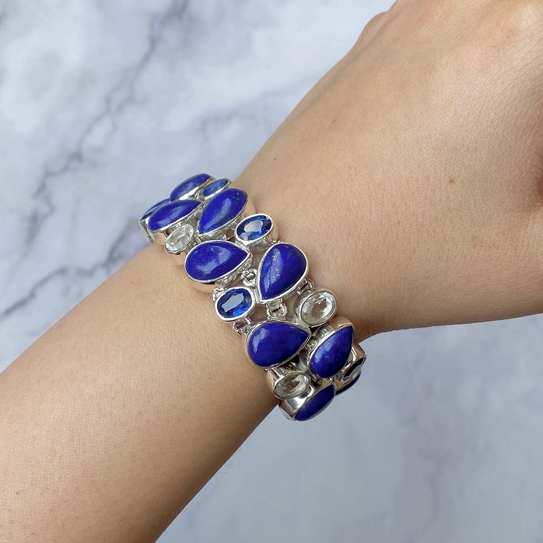 Lapis Bracelet-(LLP-B-1.)