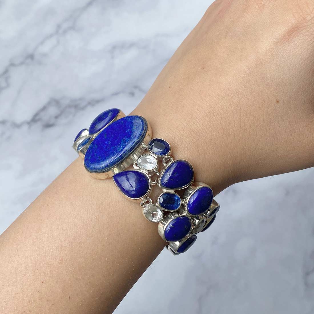 Lapis Bracelet-(LLP-B-3.)