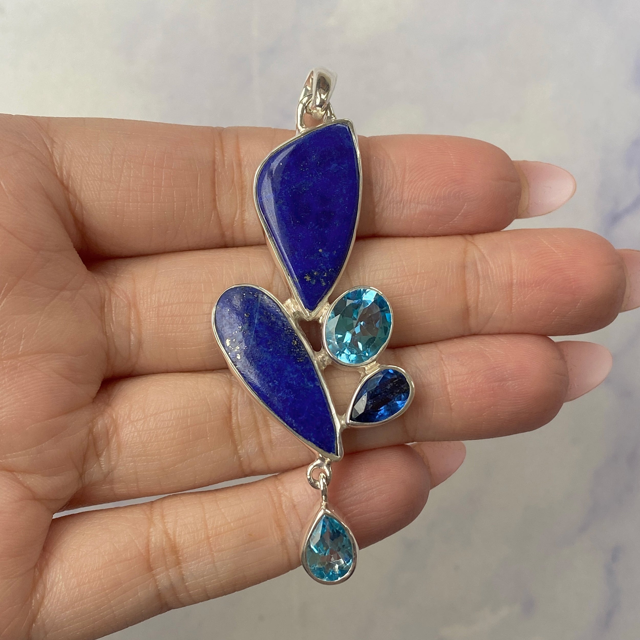 Lapis Pendant-(LLP-P-52.)