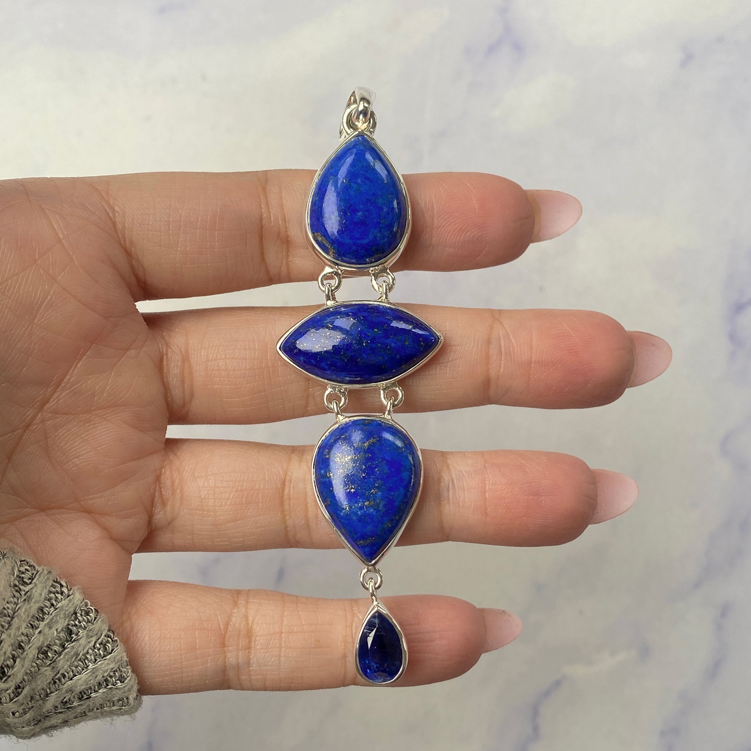 Lapis Pendant-(LLP-P-55.)