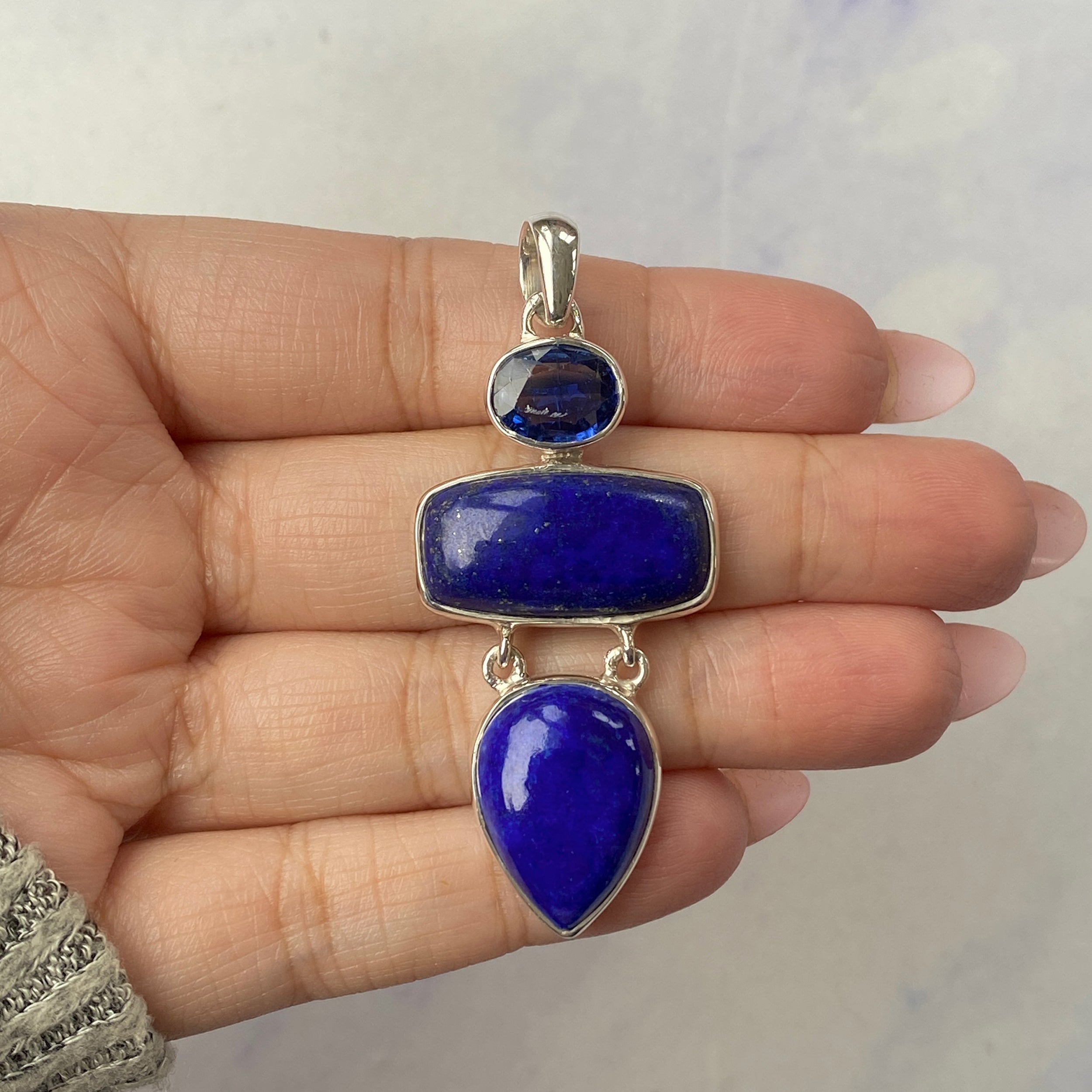 Lapis Pendant-(LLP-P-56.)