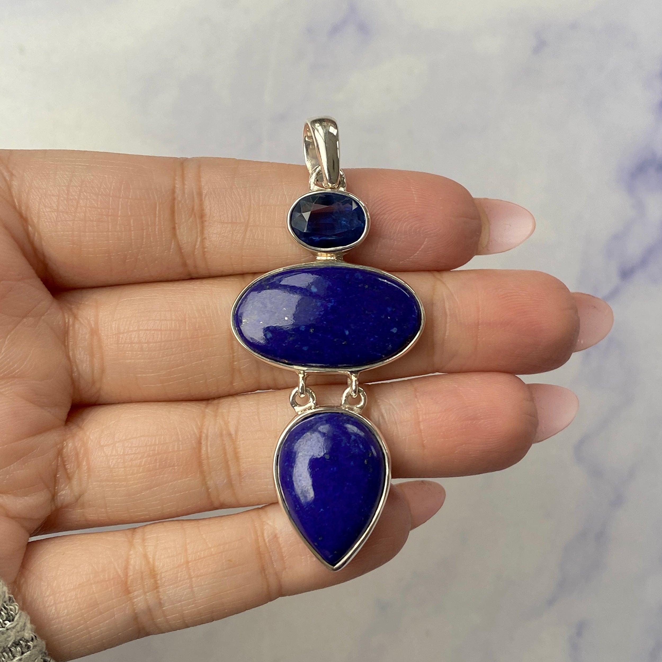 Lapis Pendant-(LLP-P-57.)