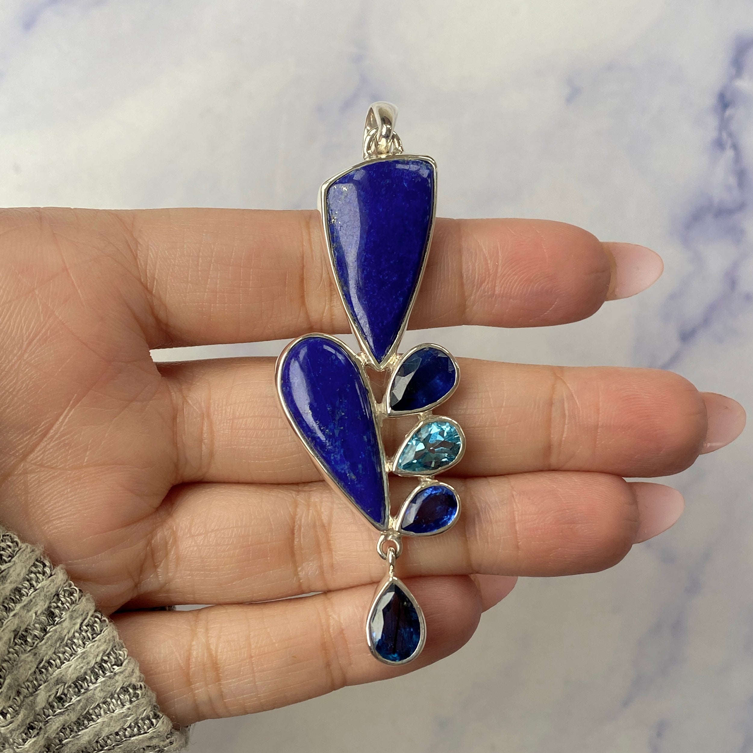Lapis Pendant-(LLP-P-58.)