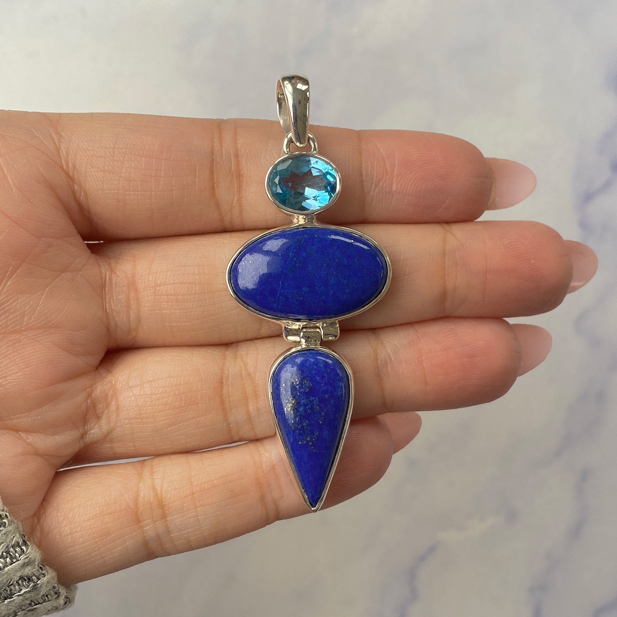 Lapis Pendant-(LLP-P-61.)