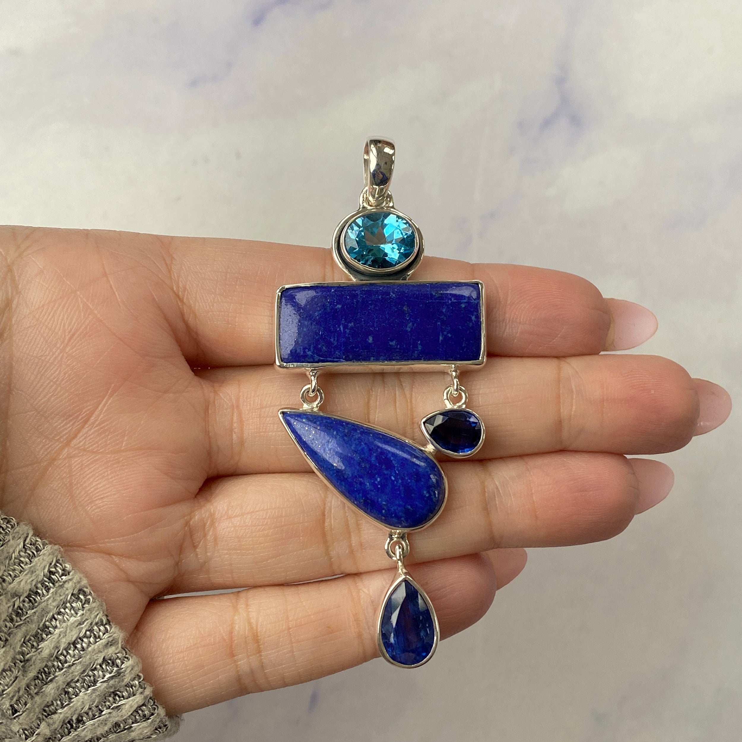 Lapis Pendant-(LLP-P-62.)
