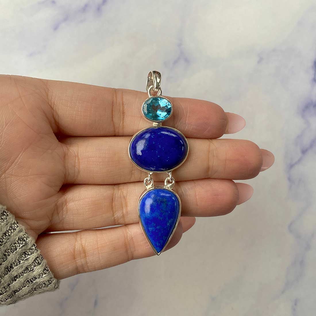 Lapis Pendant-(LLP-P-63.)