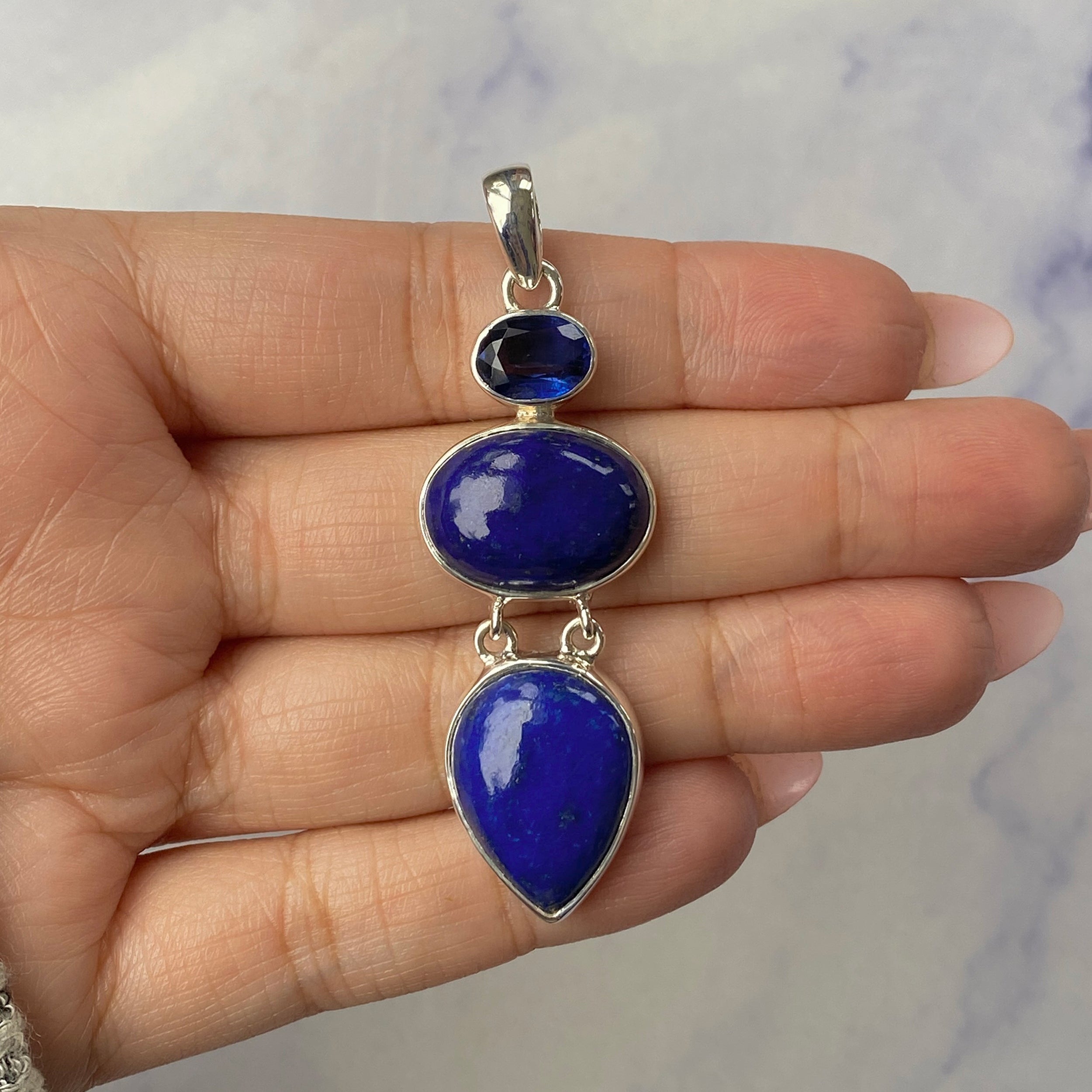 Lapis Pendant-(LLP-P-74.)