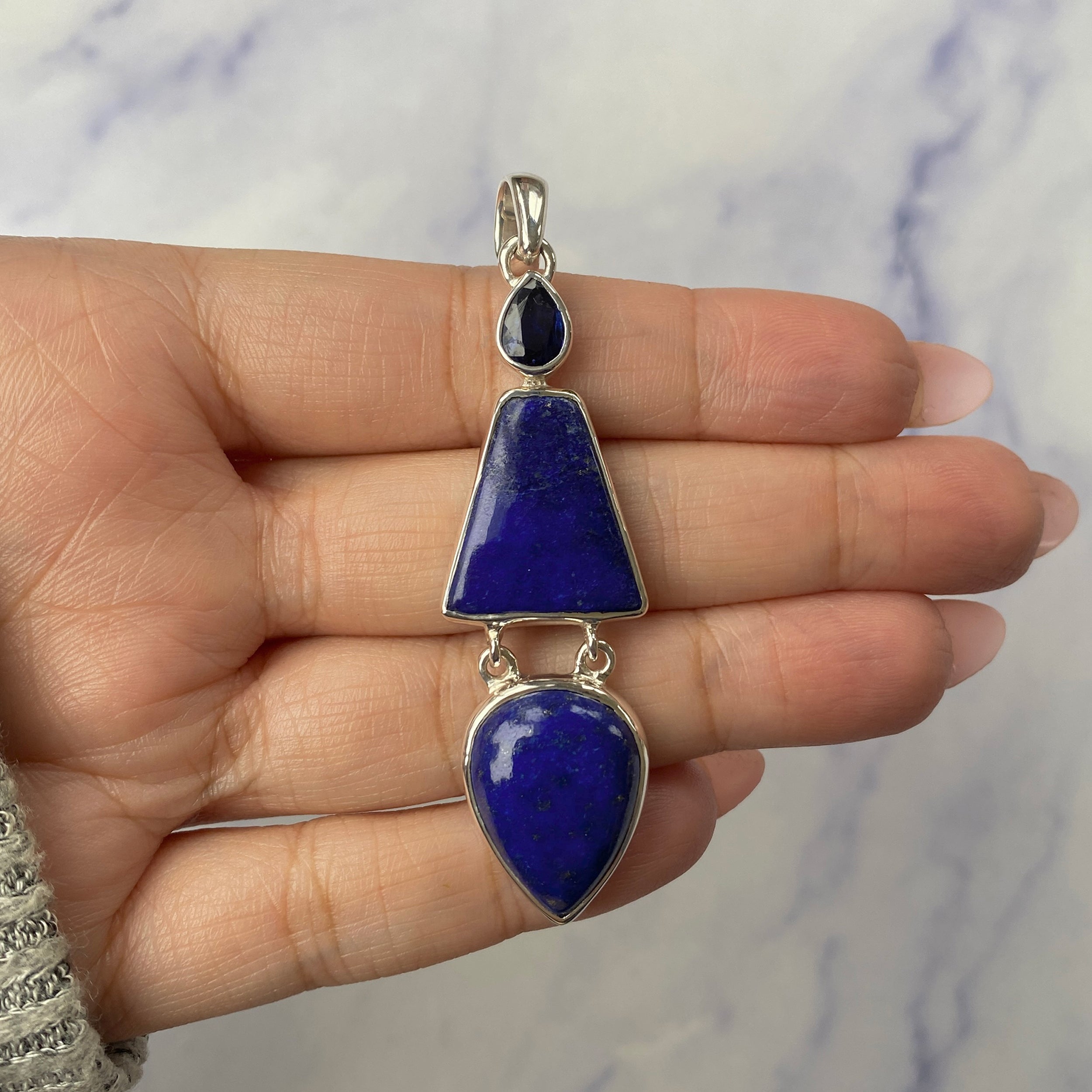 Lapis Pendant-(LLP-P-75.)