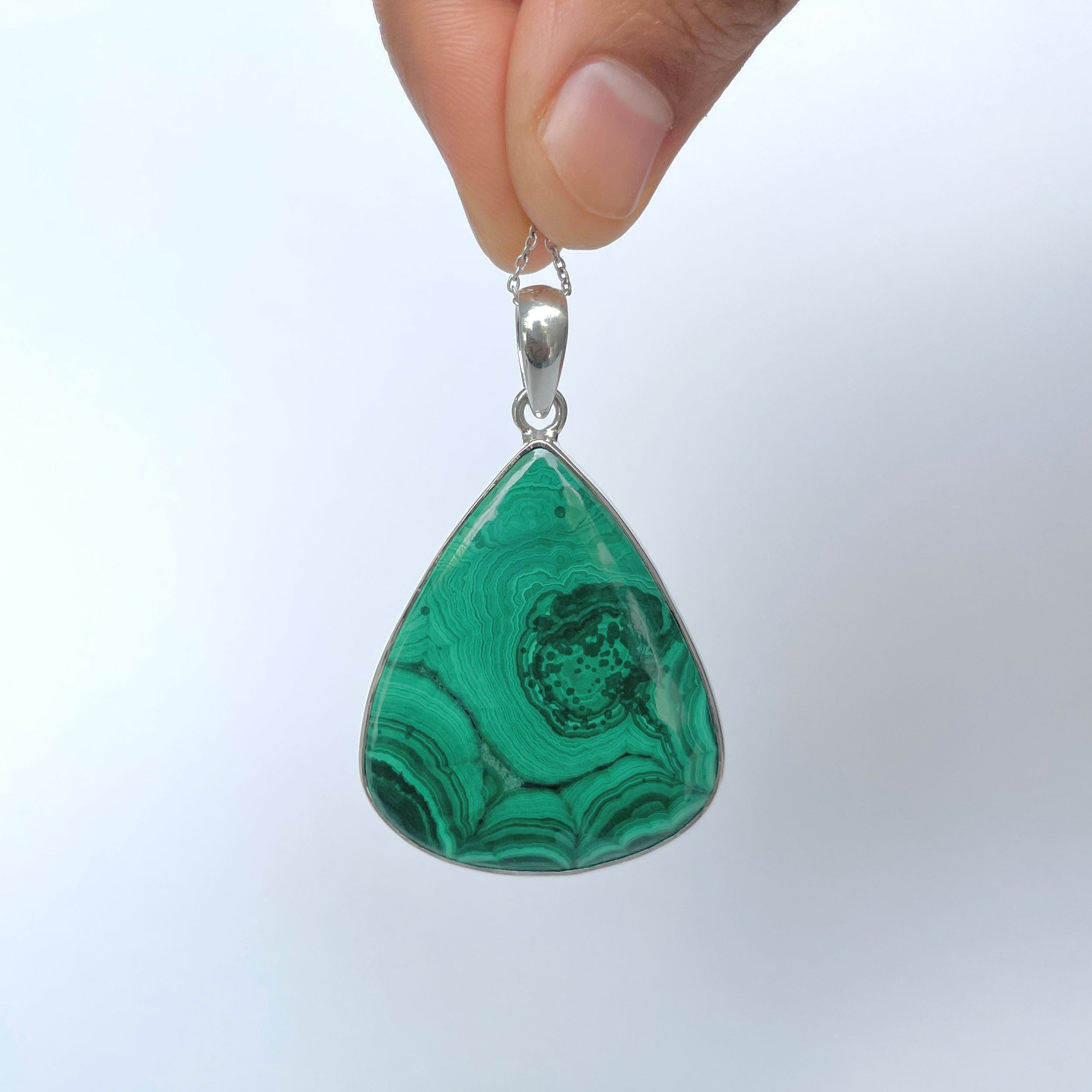 Malachite Pendant-(MLC-P-131.)
