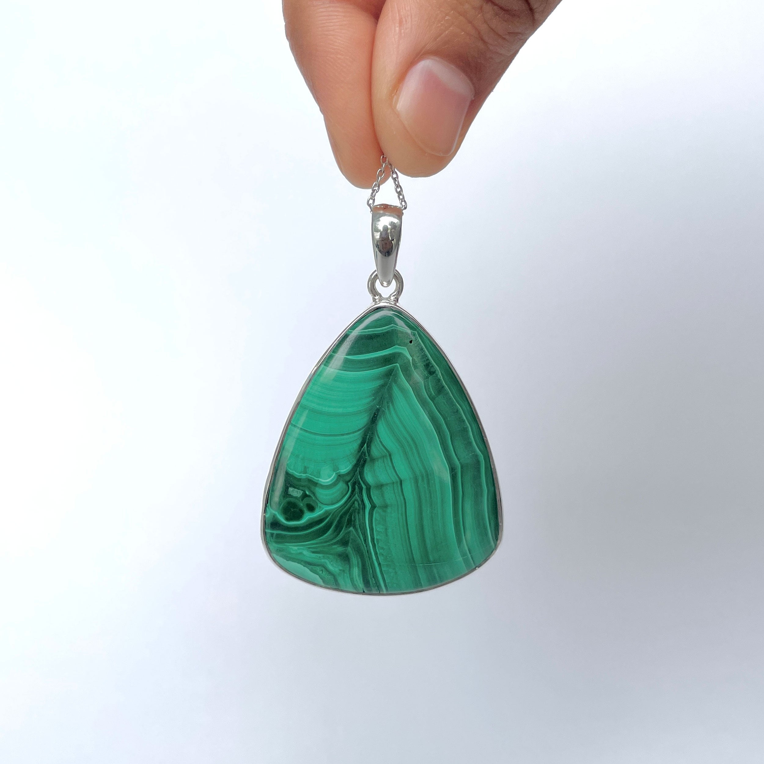 Malachite Pendant-(MLC-P-135.)