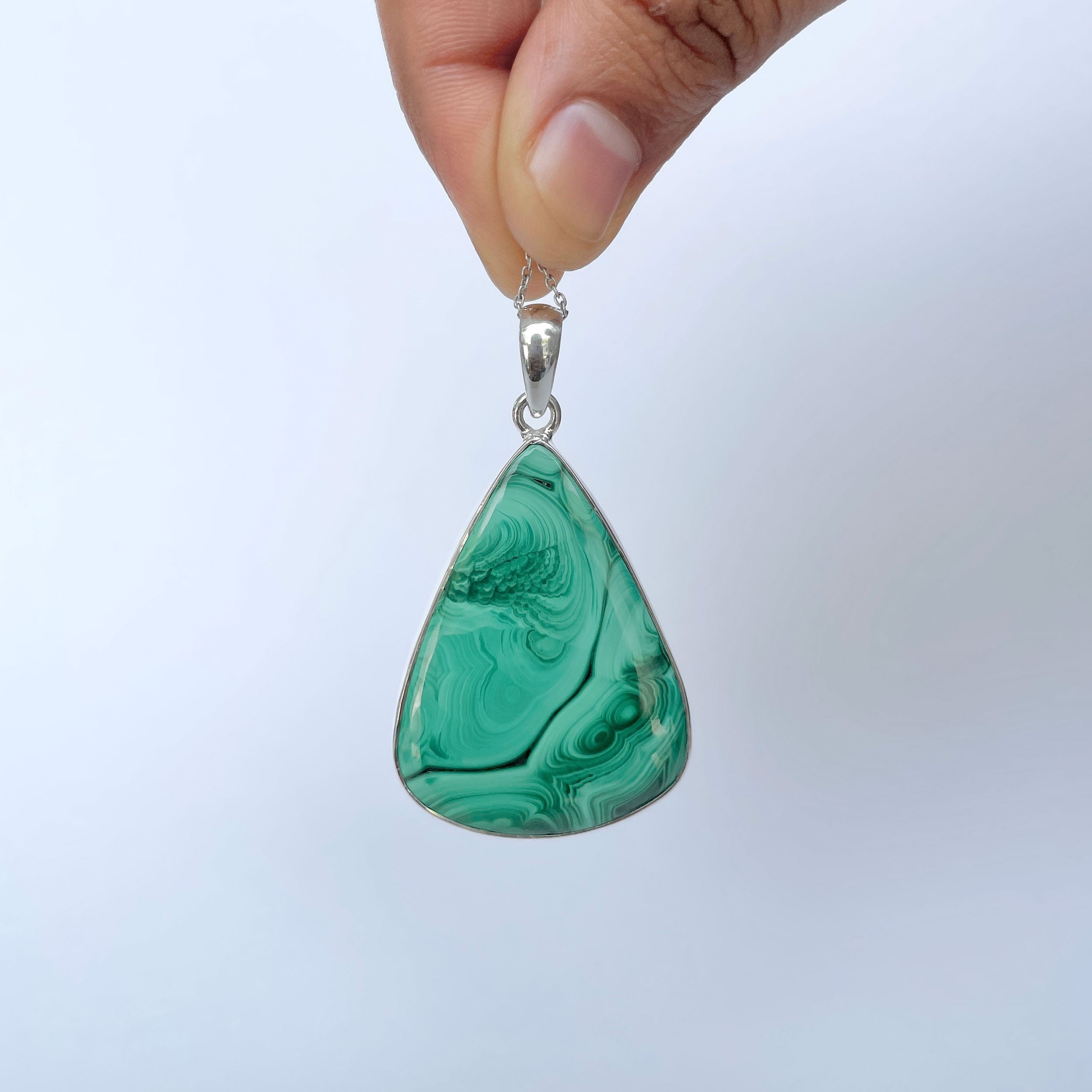 Malachite Pendant-(MLC-P-141.)