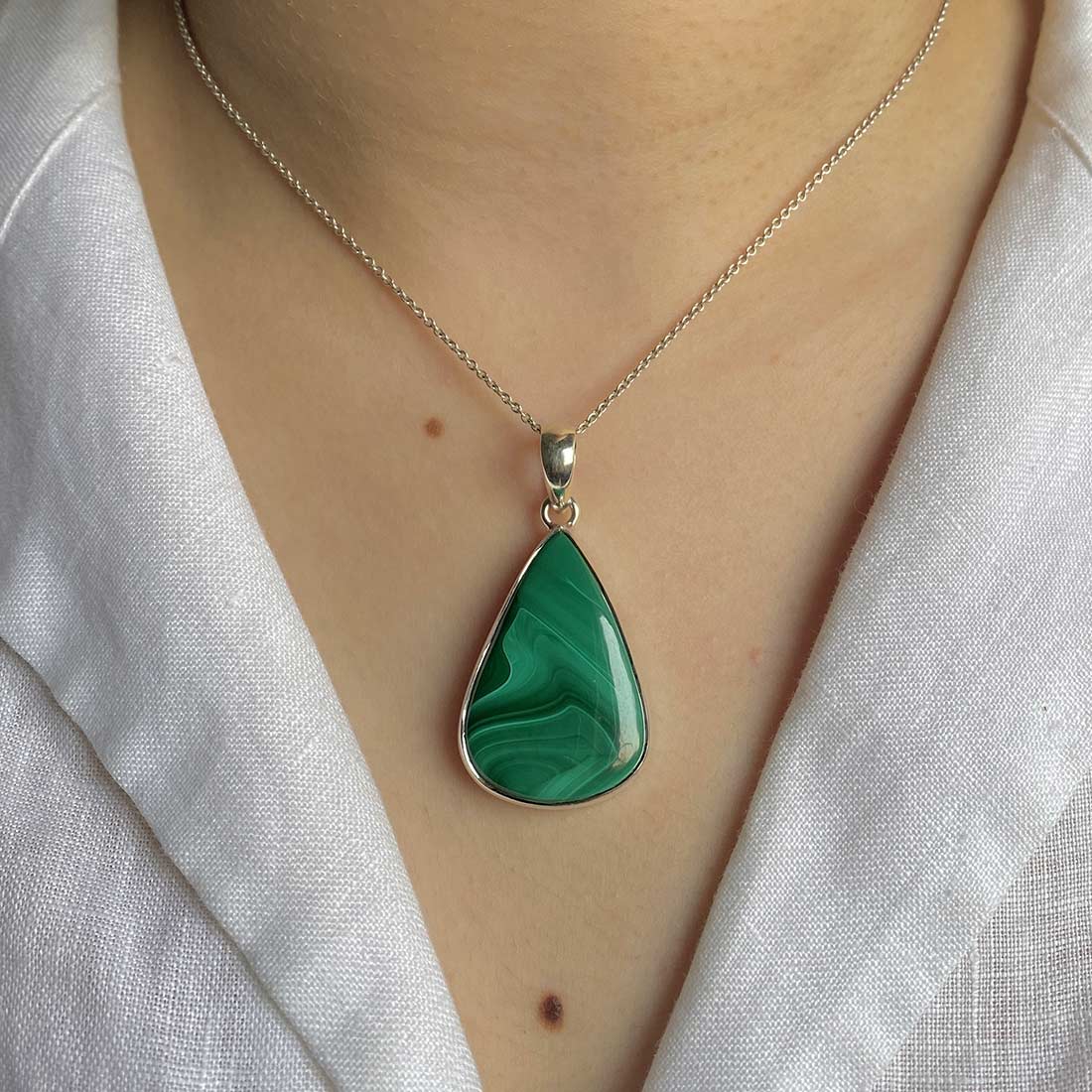 Malachite Pendants | Buy Sterling Silver Malachite Pendants Online ...