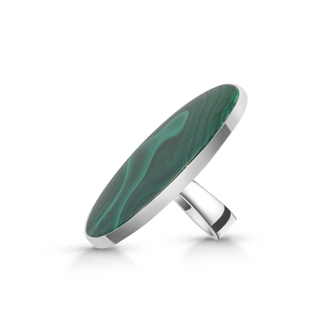 Malachite Adjustable Ring-(MLC-R-34.)