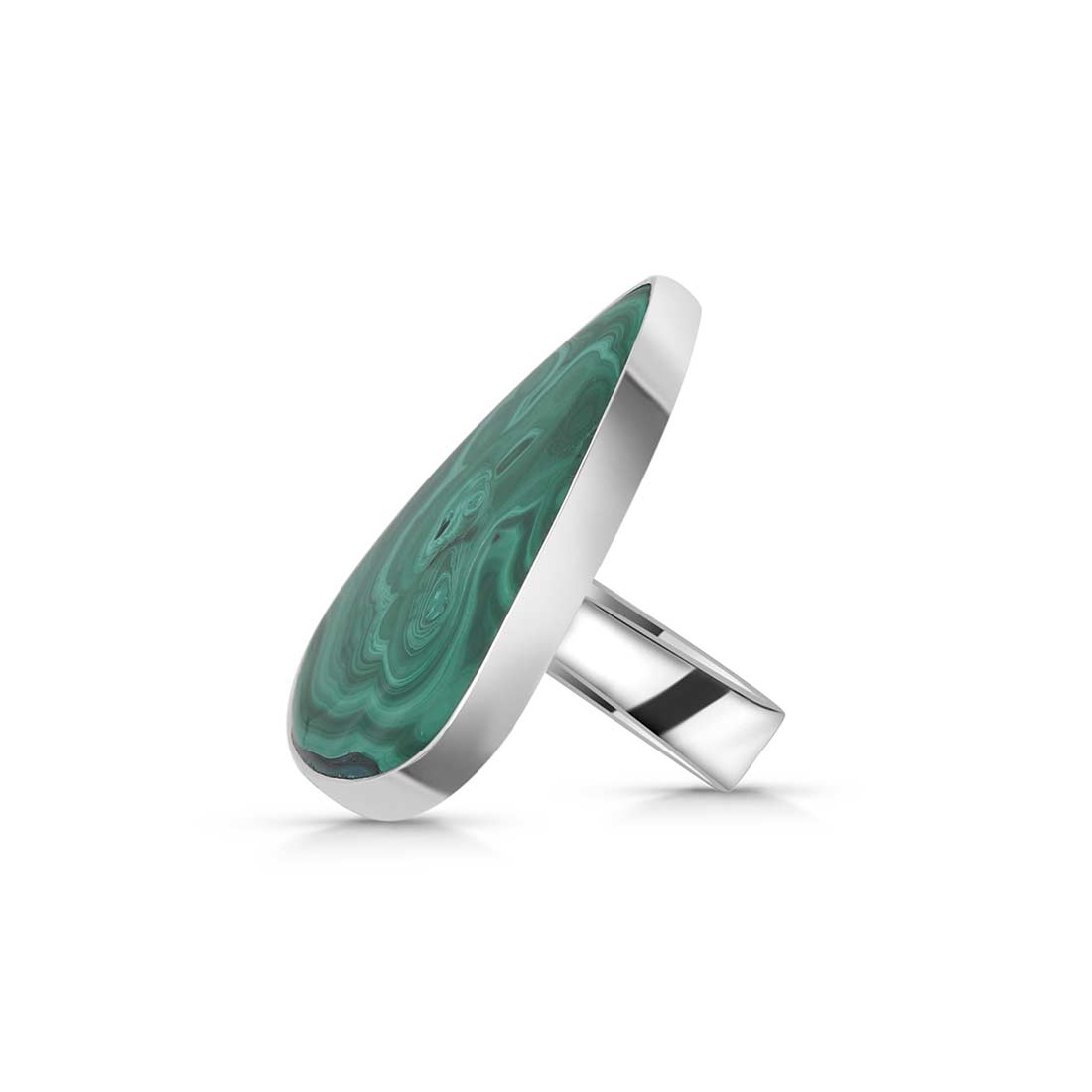 Malachite Adjustable Ring-(MLC-R-46.)