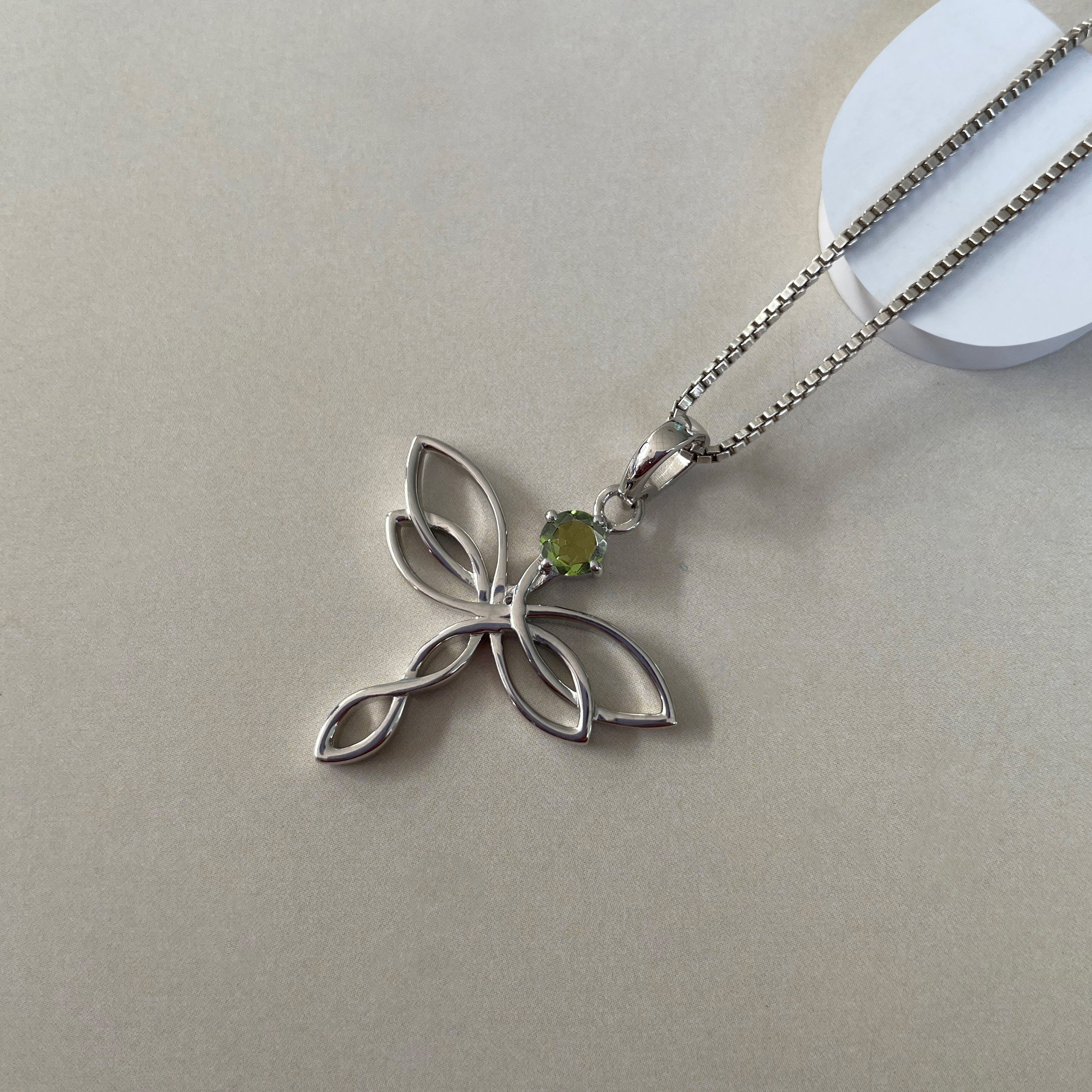 Moldavite Holy Cross Pendant-(MLD-SN-160A-P.)
