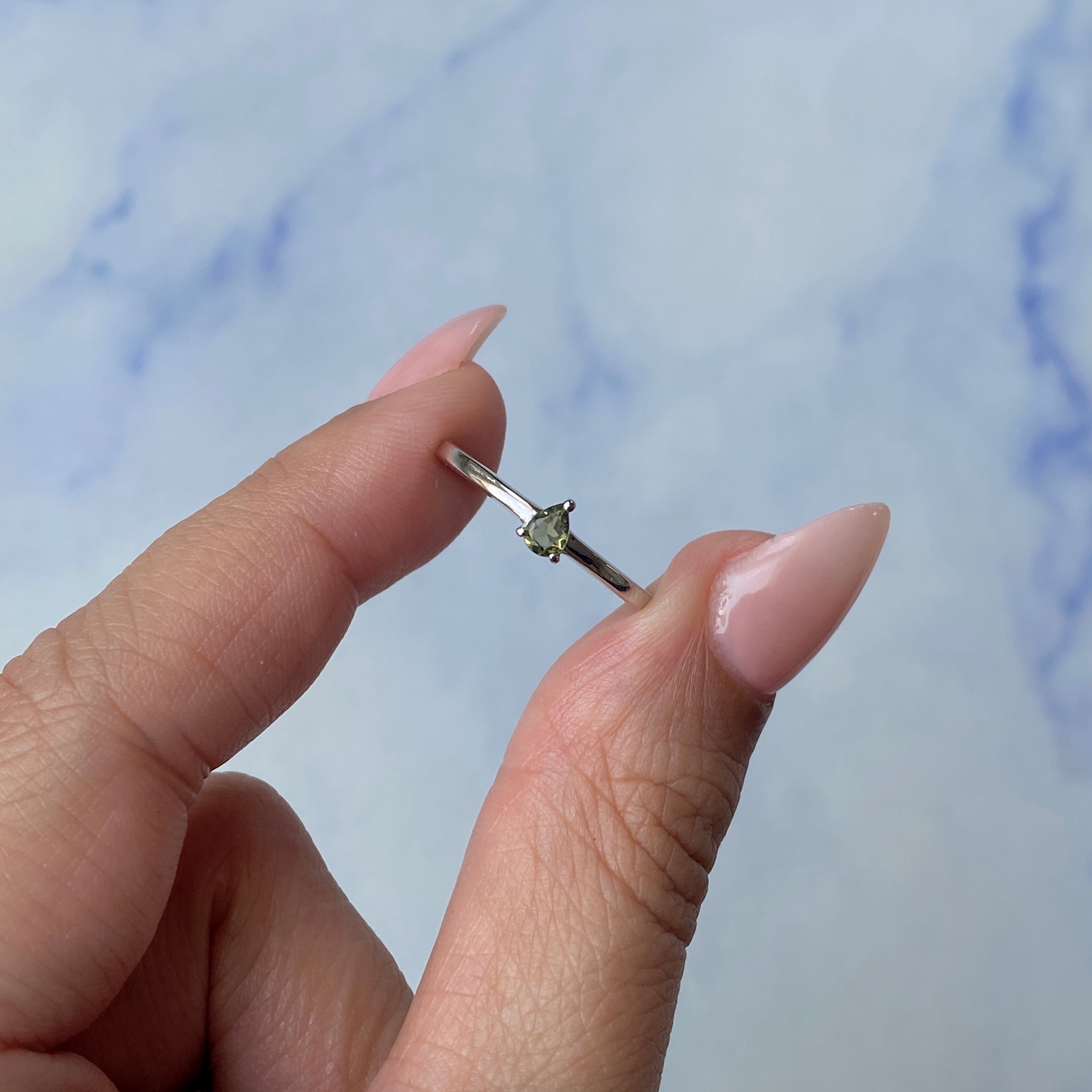 Moldavite Ring-(MLD-SR-2510.)