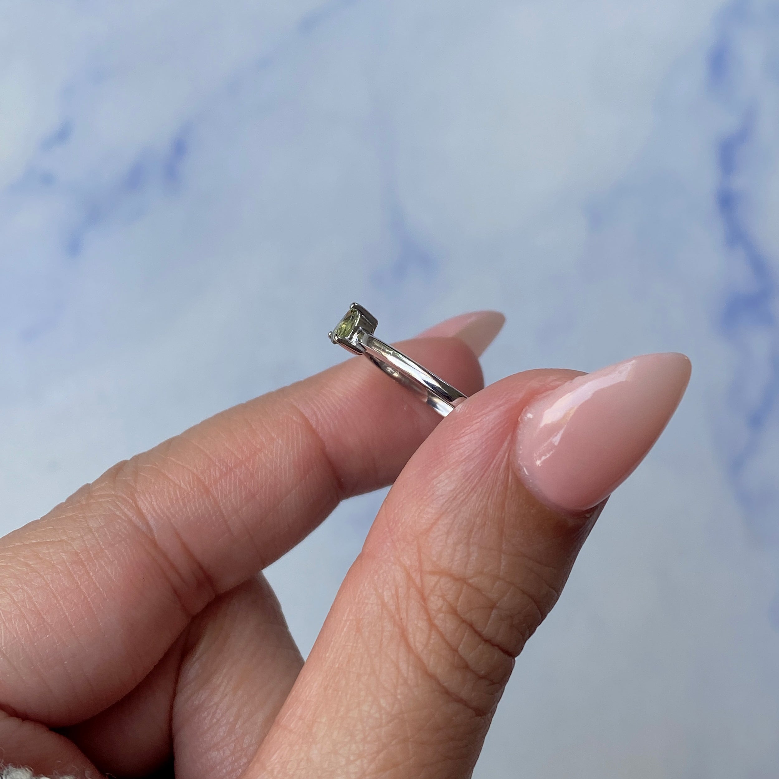 Moldavite Ring-(MLD-SR-2510.)