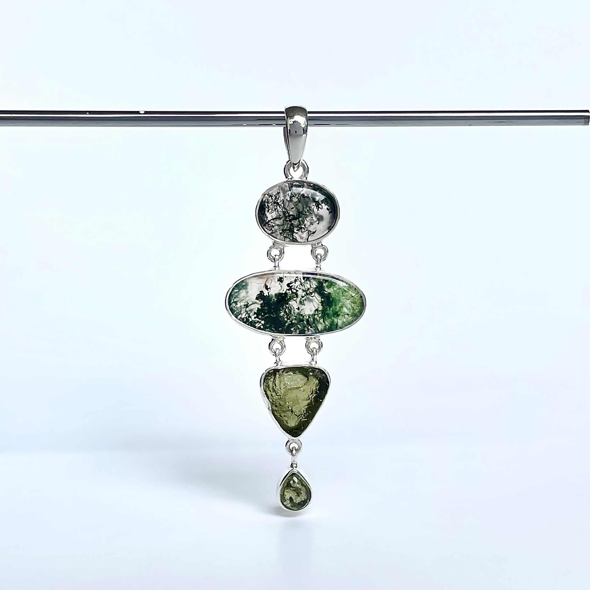 Moss Agate Pendant-(MOA-P-52.)