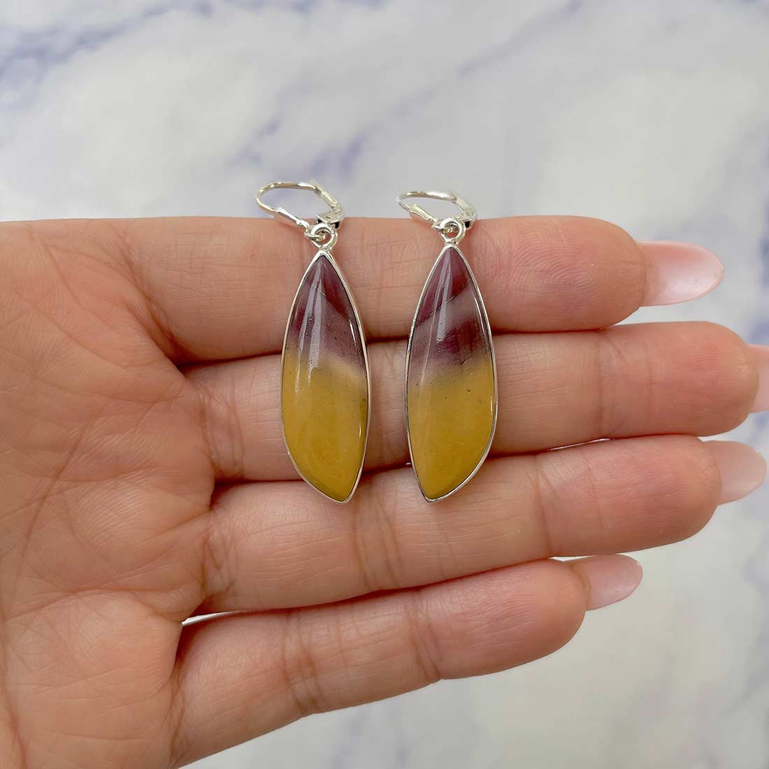 Mookaite Earring-(MOK-E-1.)