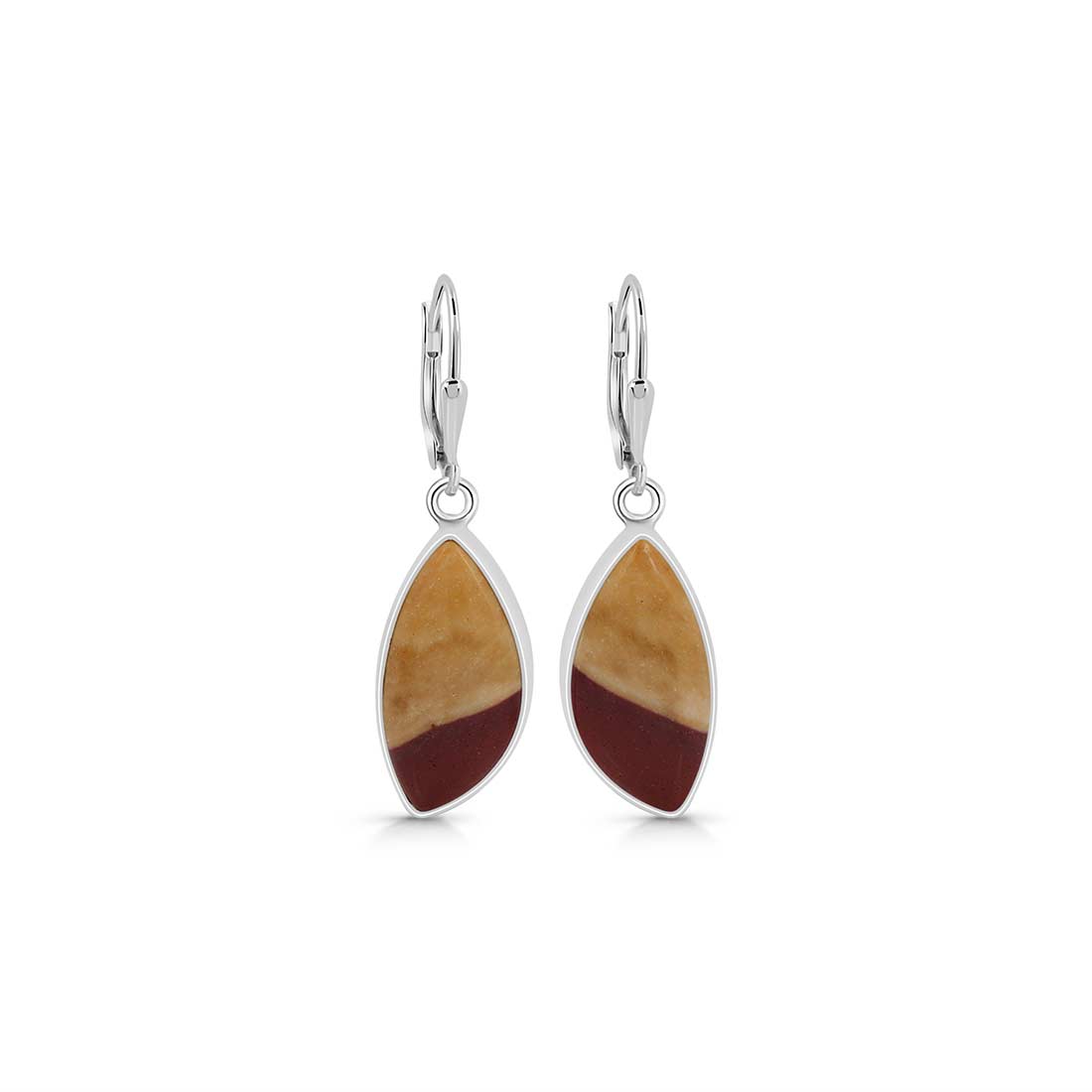 Mookaite Earrings-(MOK-E-12.)