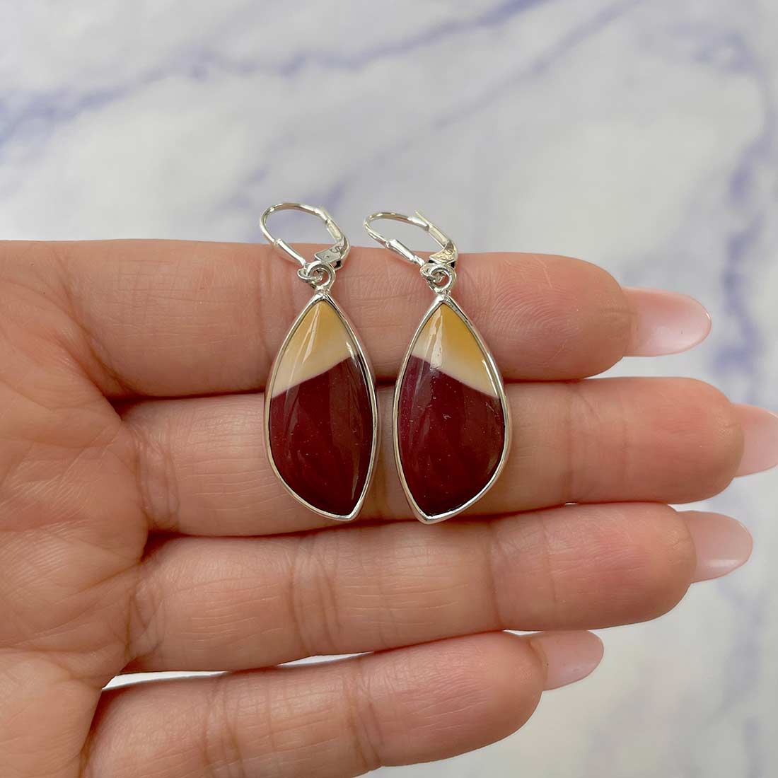Mookaite Earring-(MOK-E-4.)