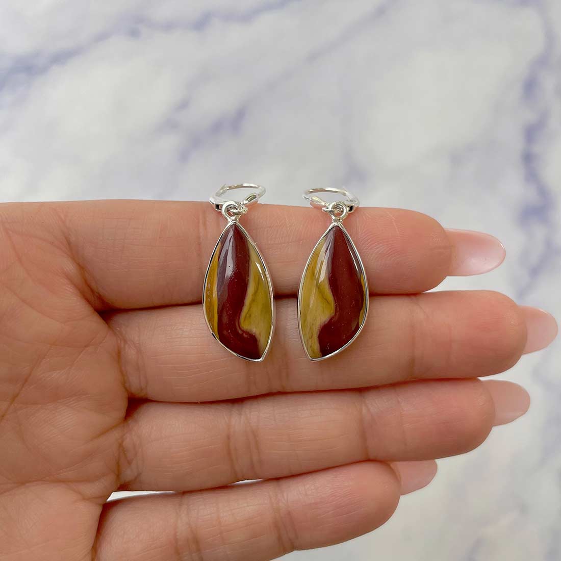 Mookaite Earring-(MOK-E-7.)