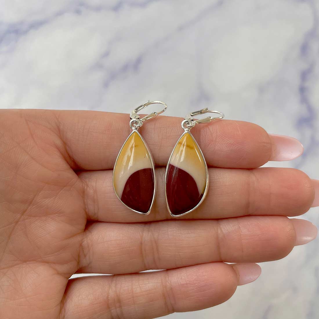 Mookaite Earring-(MOK-E-8.)