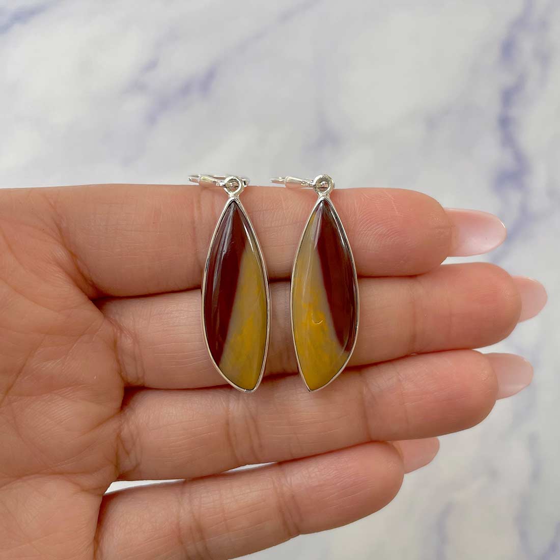 Mookaite Earring-(MOK-E-9.)
