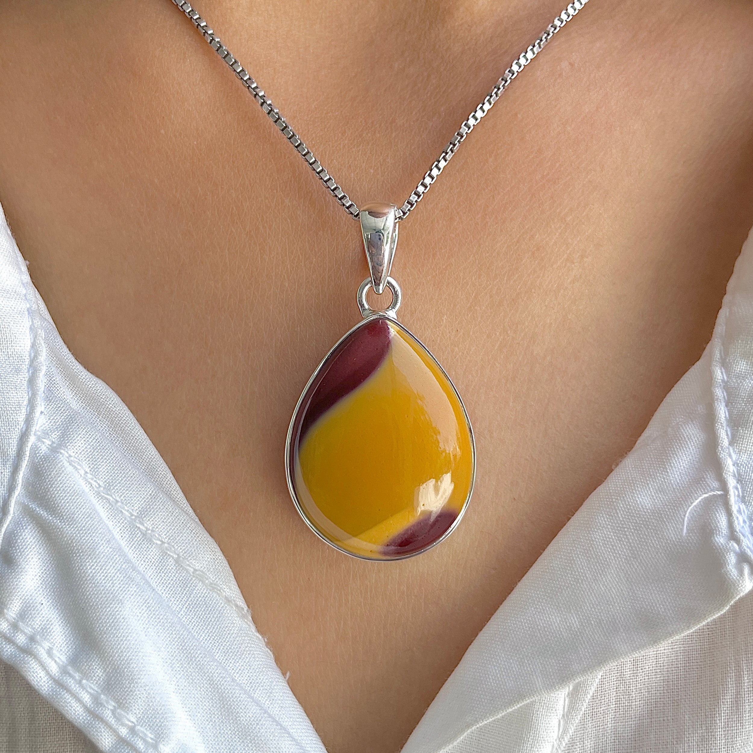 Mookaite Pendant-(MOK-P-31.)