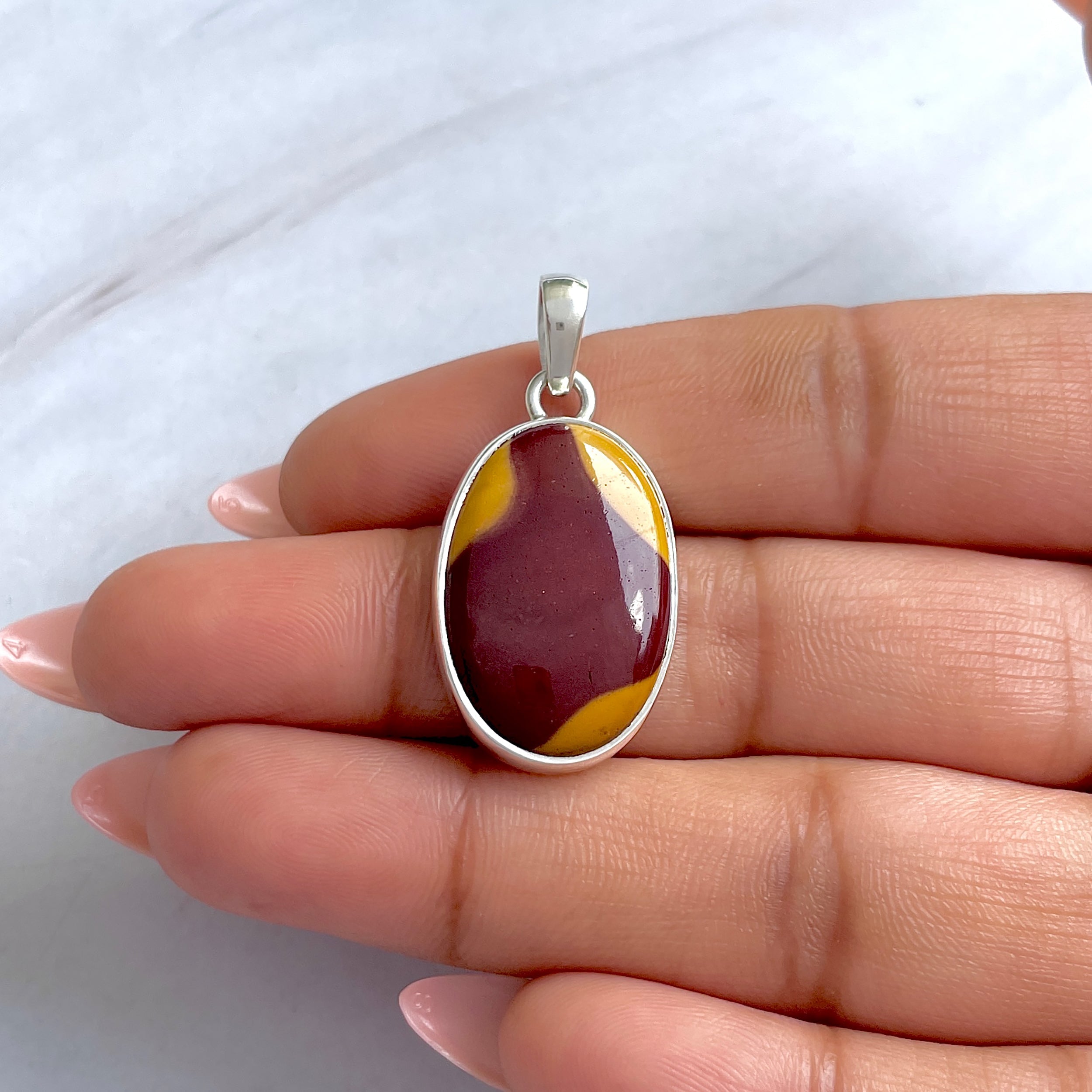 Mookaite Pendant-(MOK-P-32.)