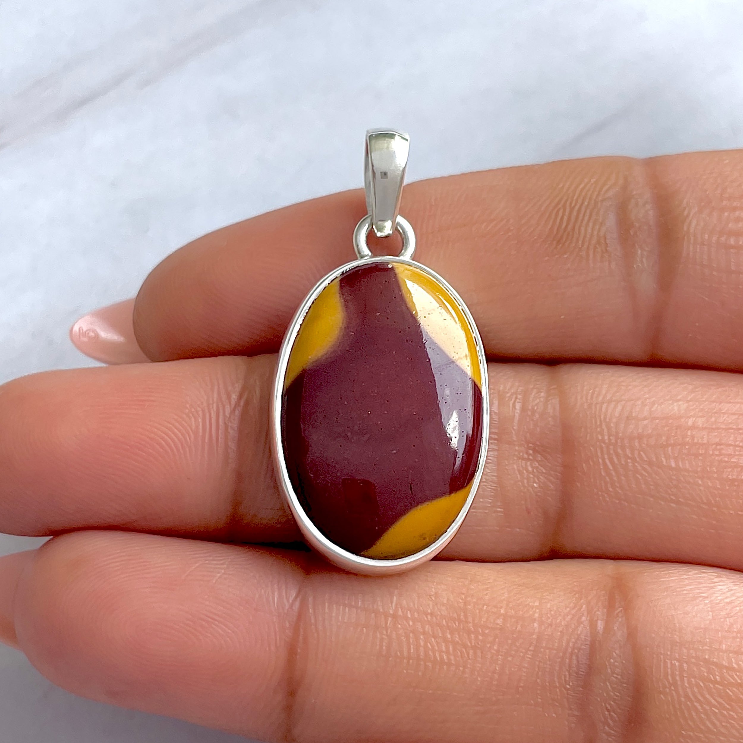 Mookaite Pendant-(MOK-P-32.)
