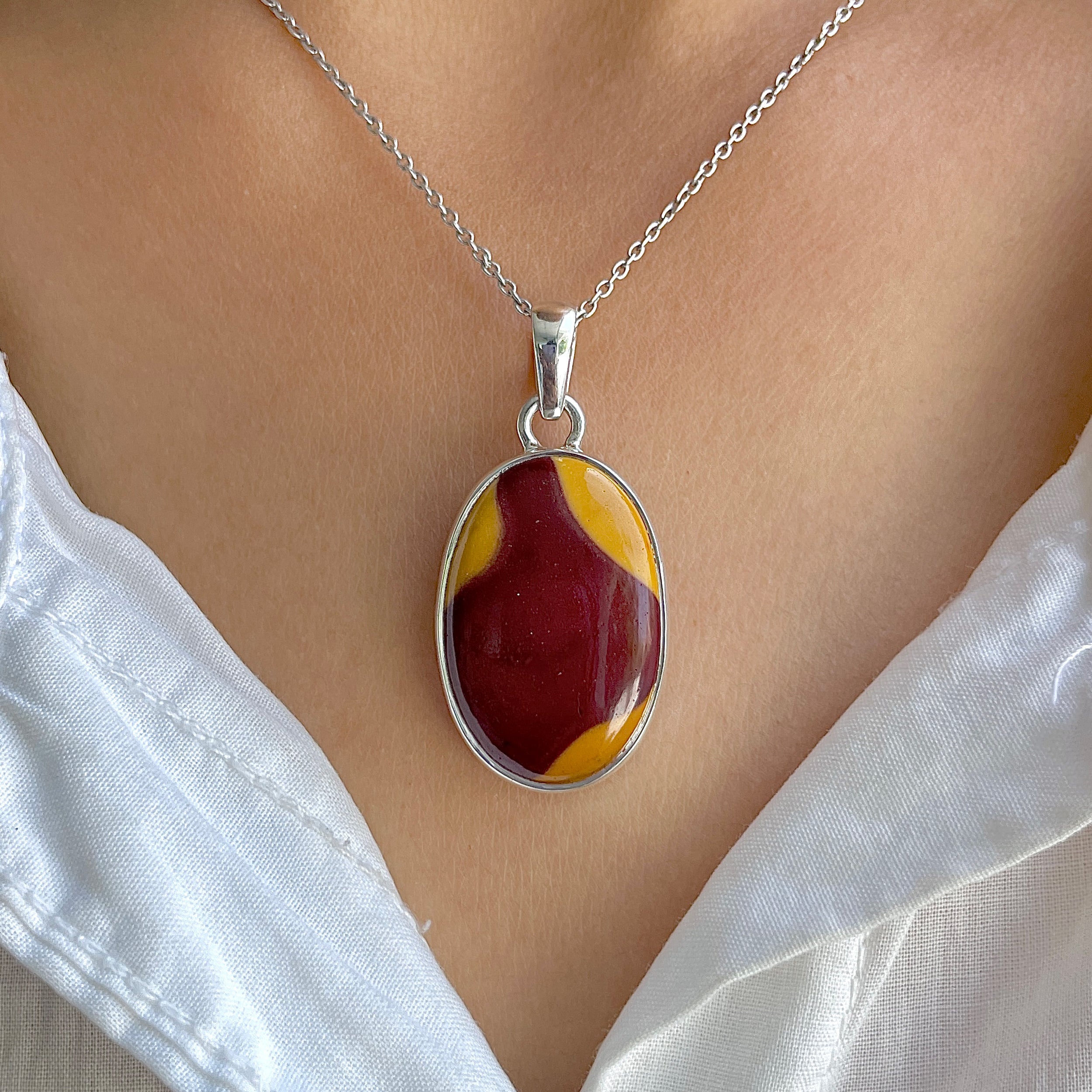 Mookaite Pendant-(MOK-P-32.)