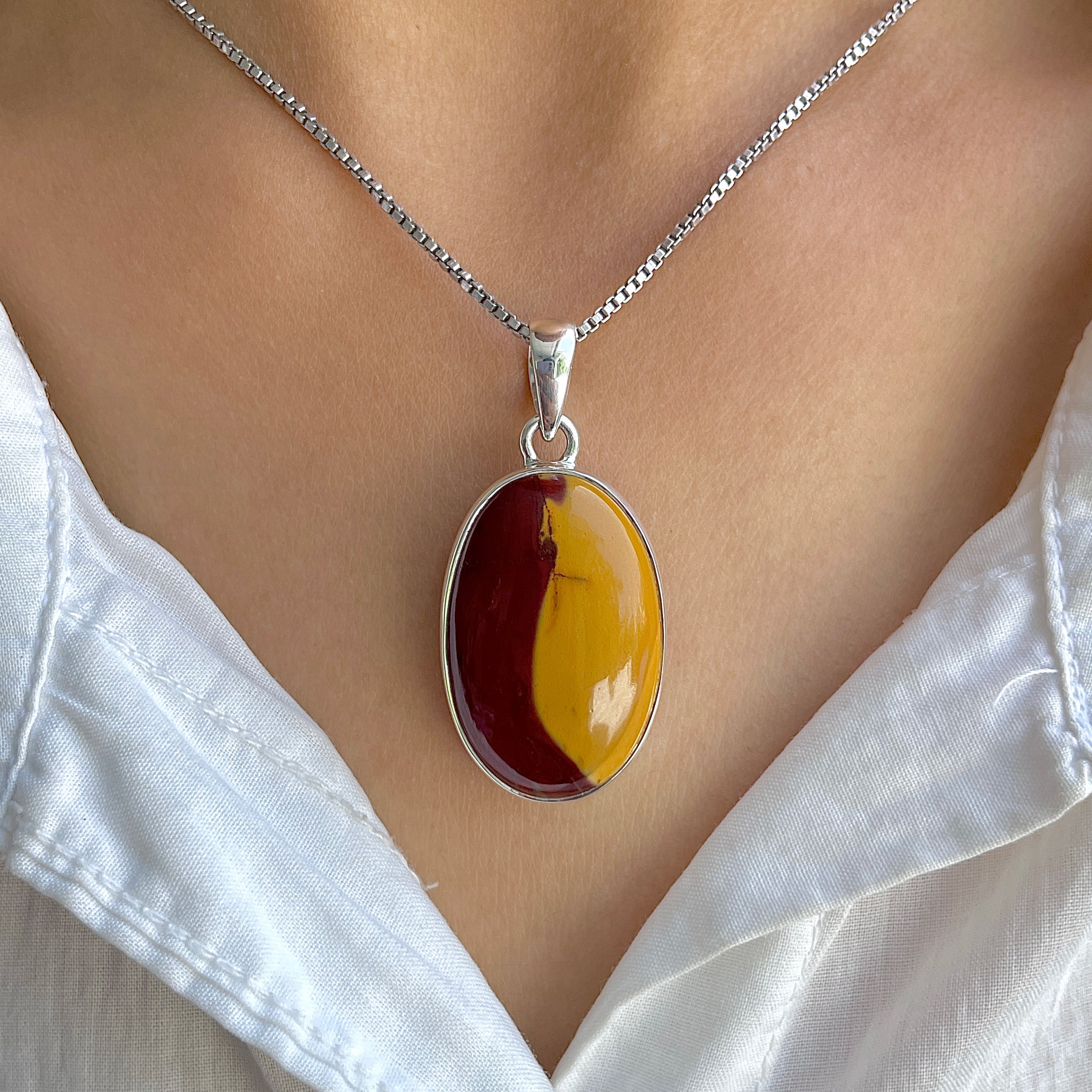 Mookaite Pendant-(MOK-P-35.)
