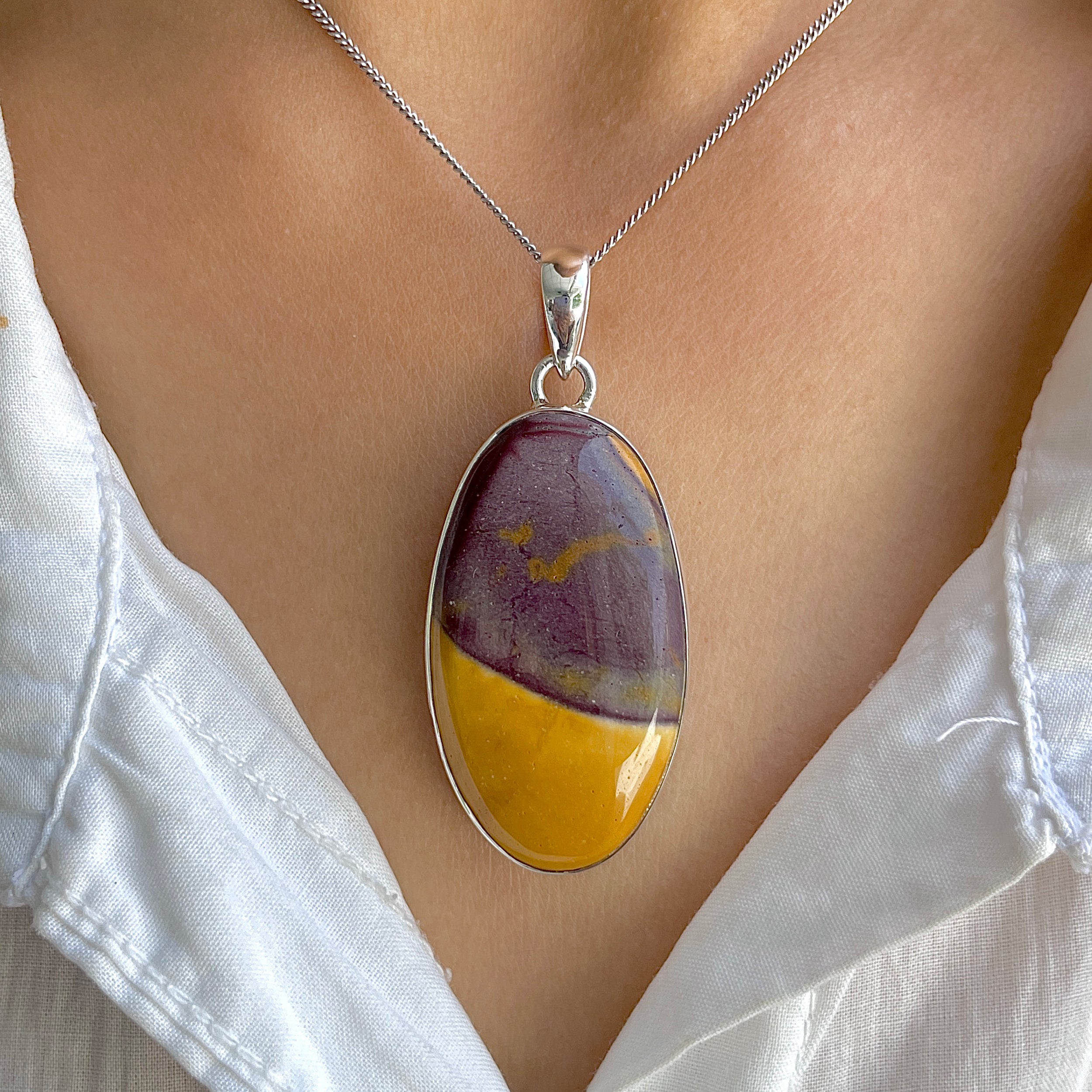 Mookaite Pendant-(MOK-P-37.)
