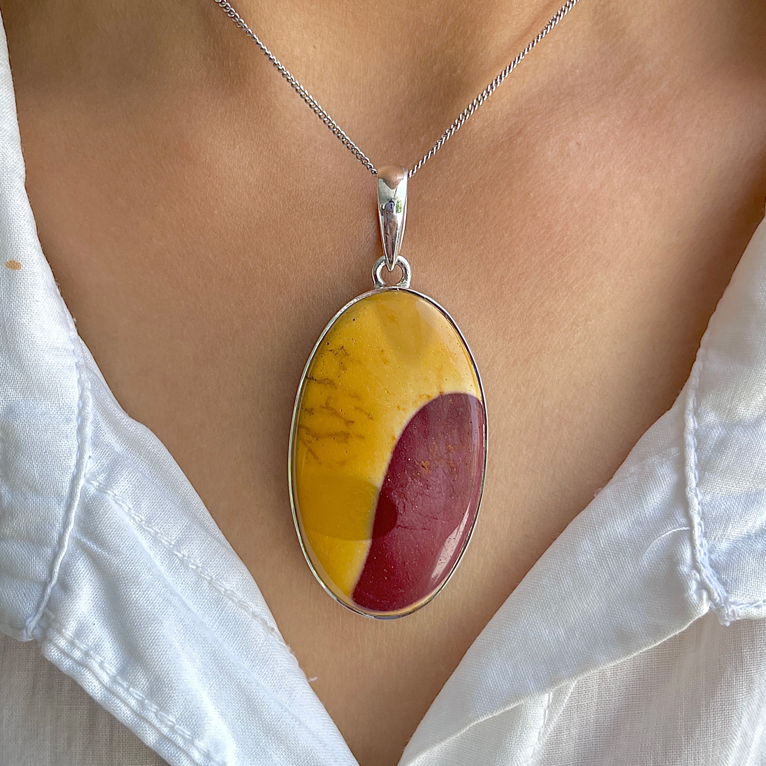 Mookaite Pendant-(MOK-P-41.)