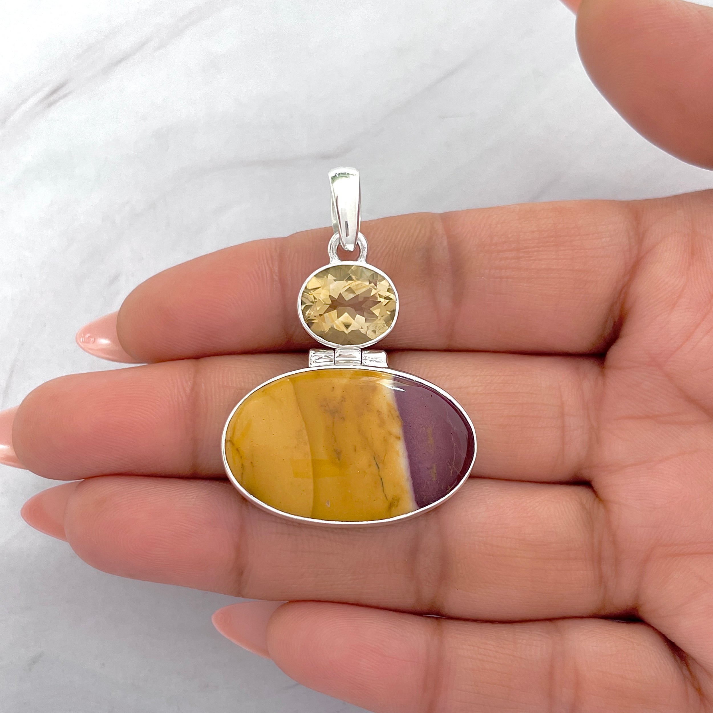 Mookaite Pendant-(MOK-P-43.)