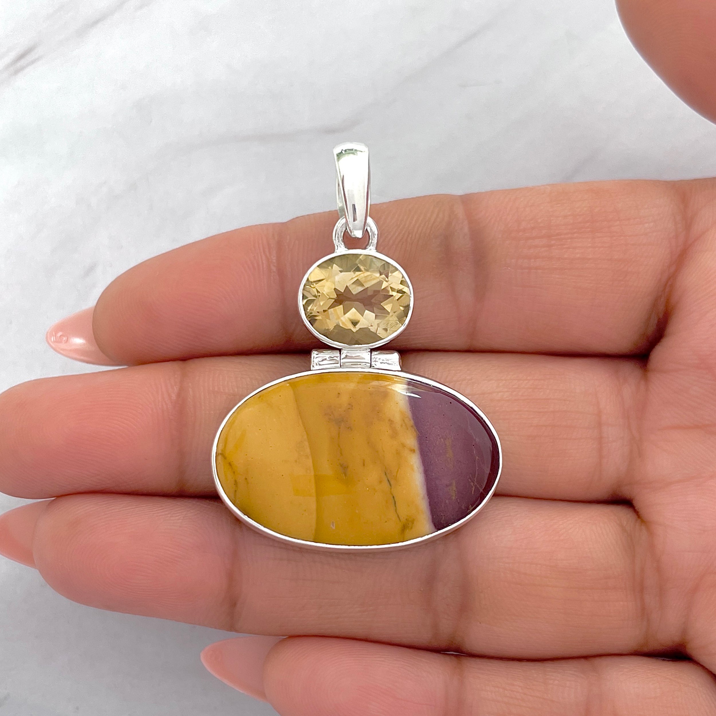 Mookaite Pendant-(MOK-P-43.)