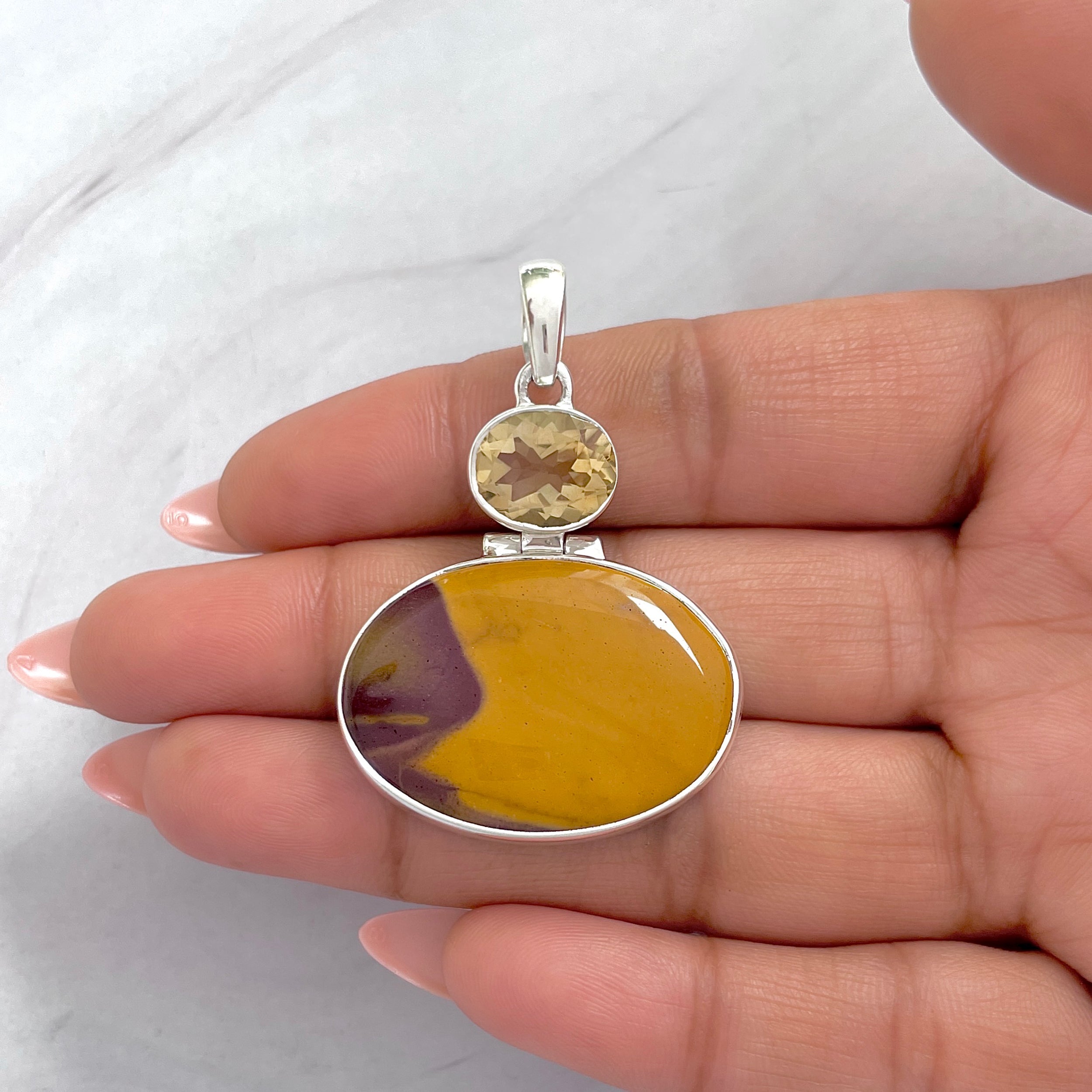 Mookaite Pendant-(MOK-P-44.)