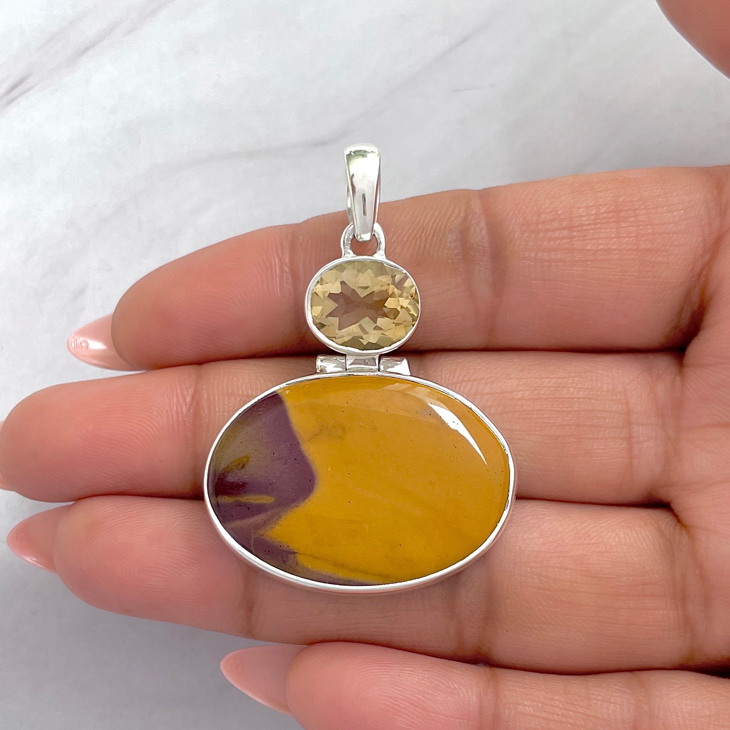 Mookaite Pendant-(MOK-P-44.)