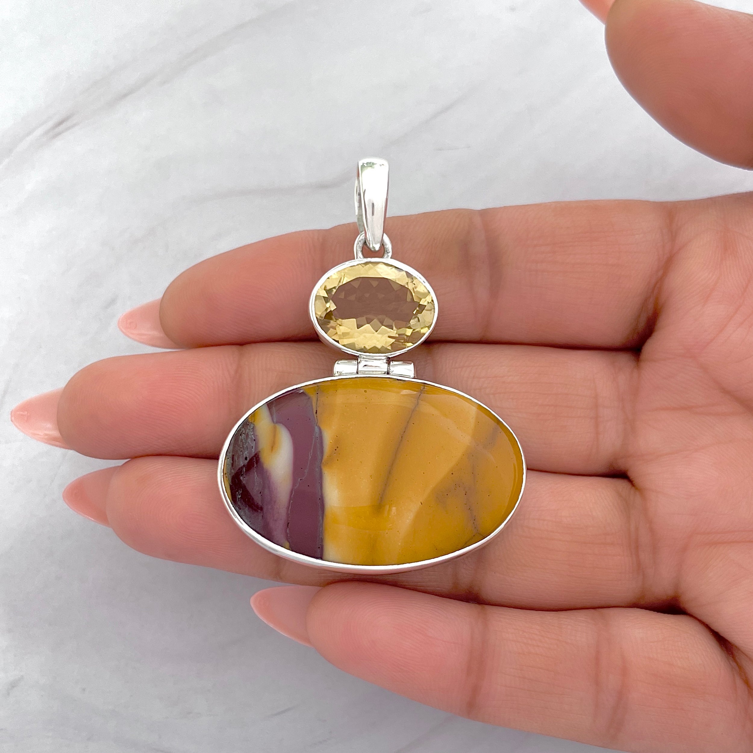 Mookaite Pendant-(MOK-P-45.)