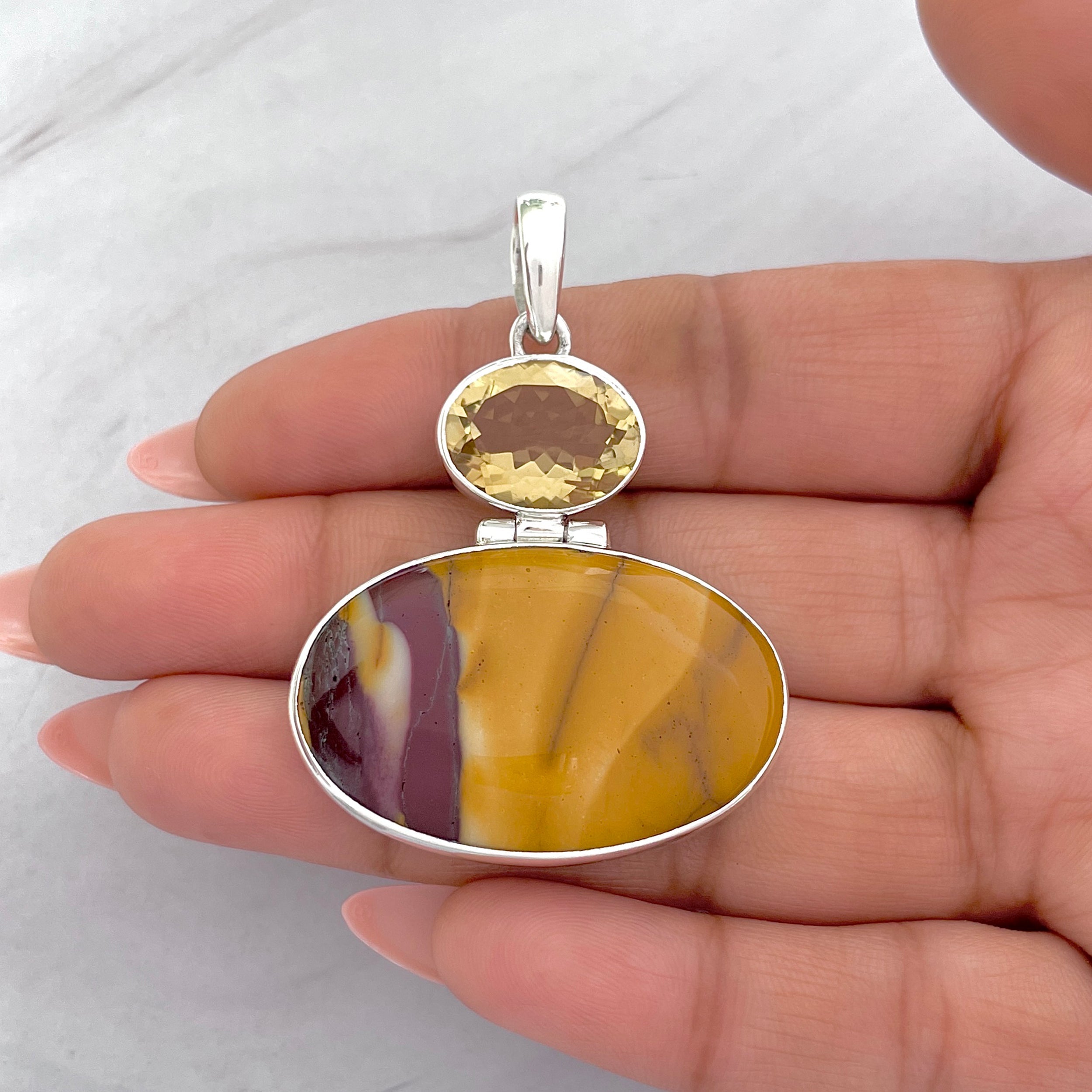 Mookaite Pendant-(MOK-P-45.)