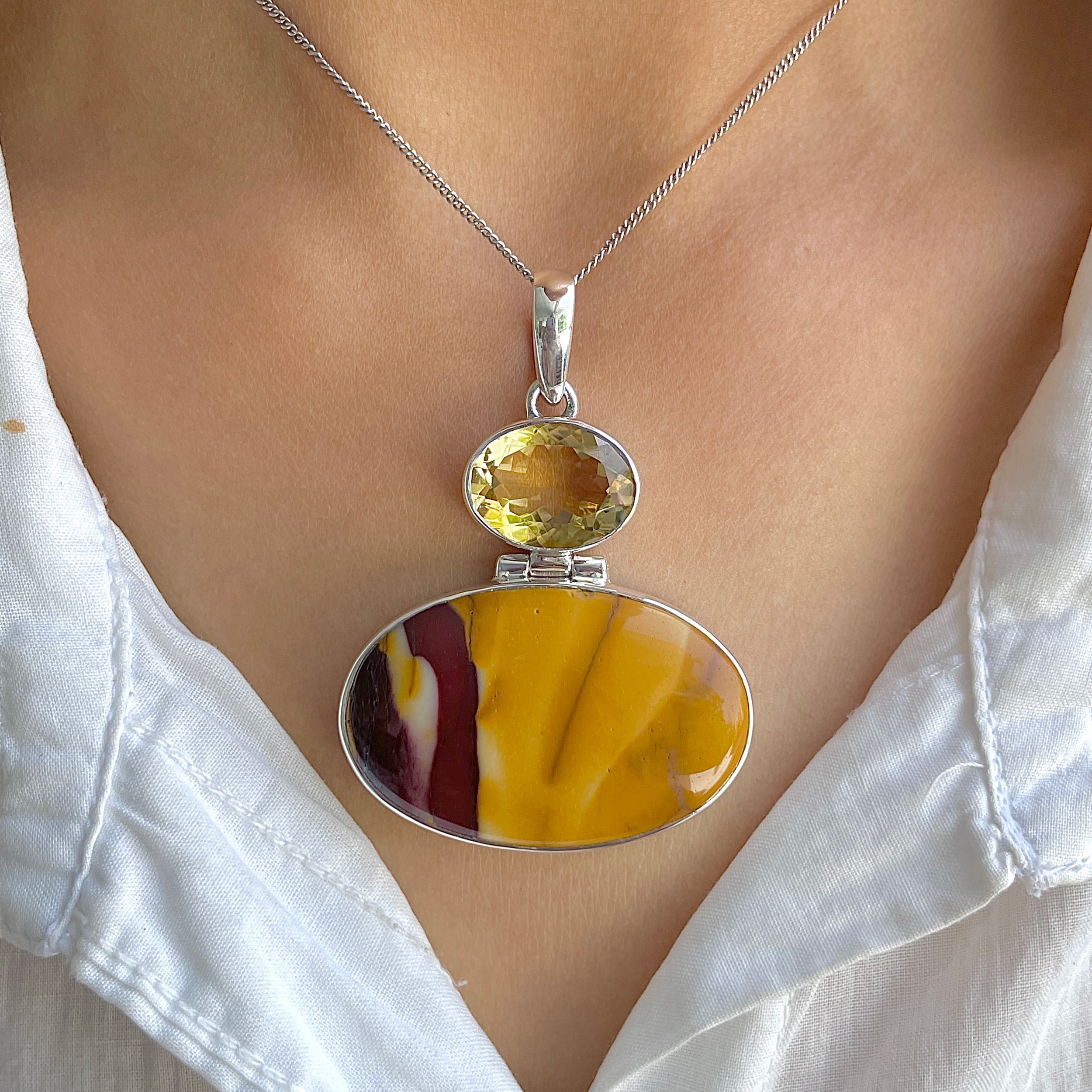 Mookaite Pendant-(MOK-P-45.)