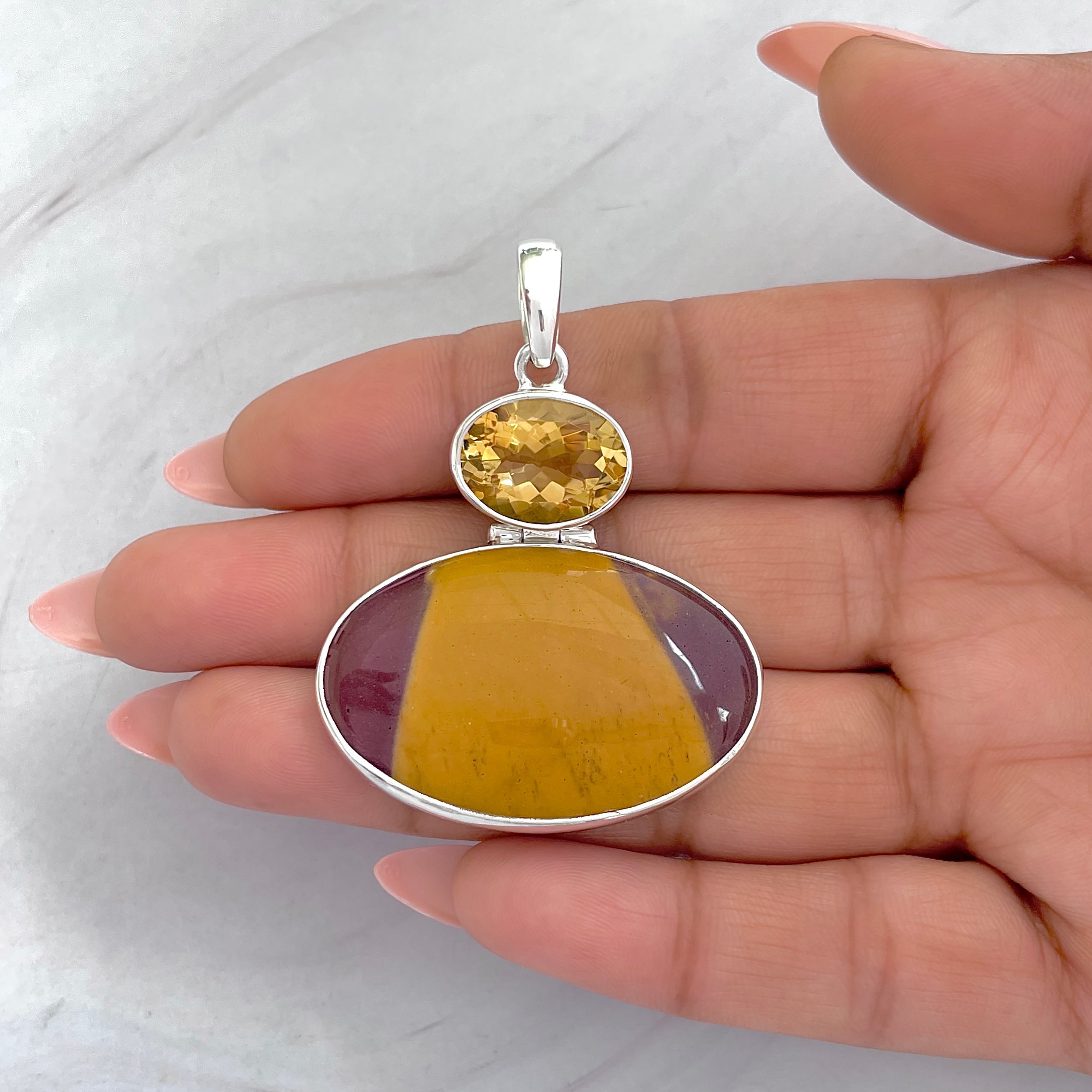 Mookaite Pendant-(MOK-P-46.)